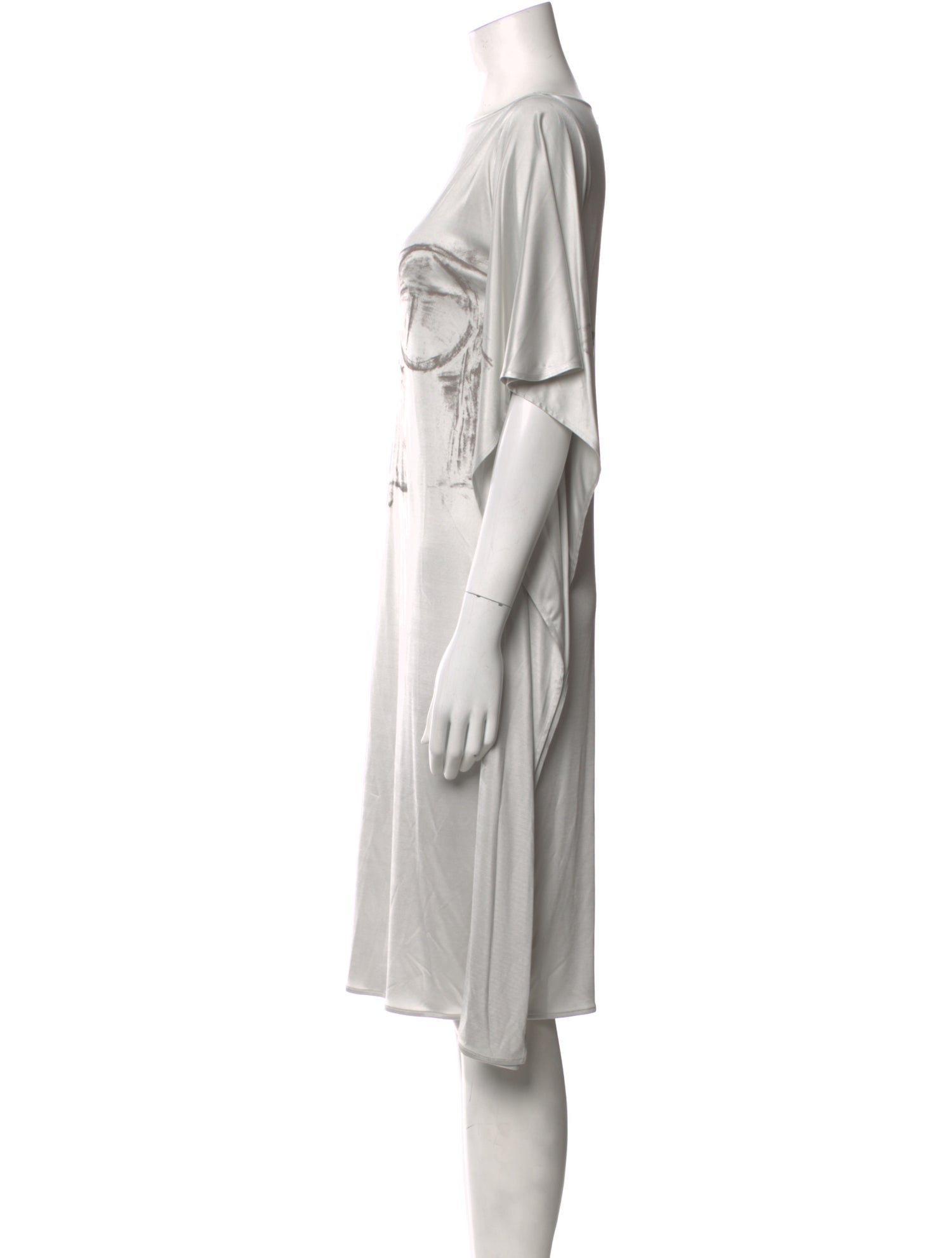 Maison Margiela Bateau Neckline Knee-Length Dress