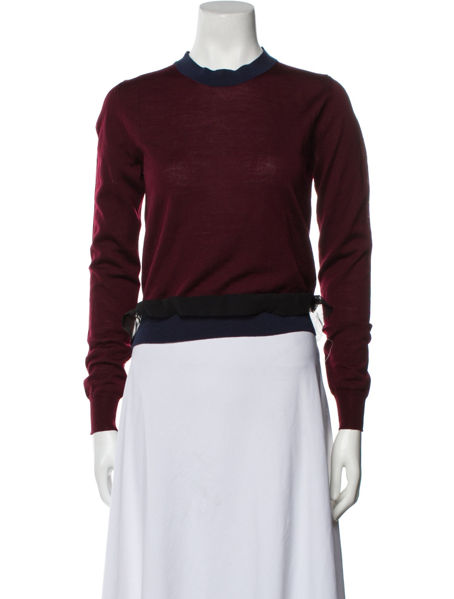 Maison Margiela Wool Crew Neck Sweater