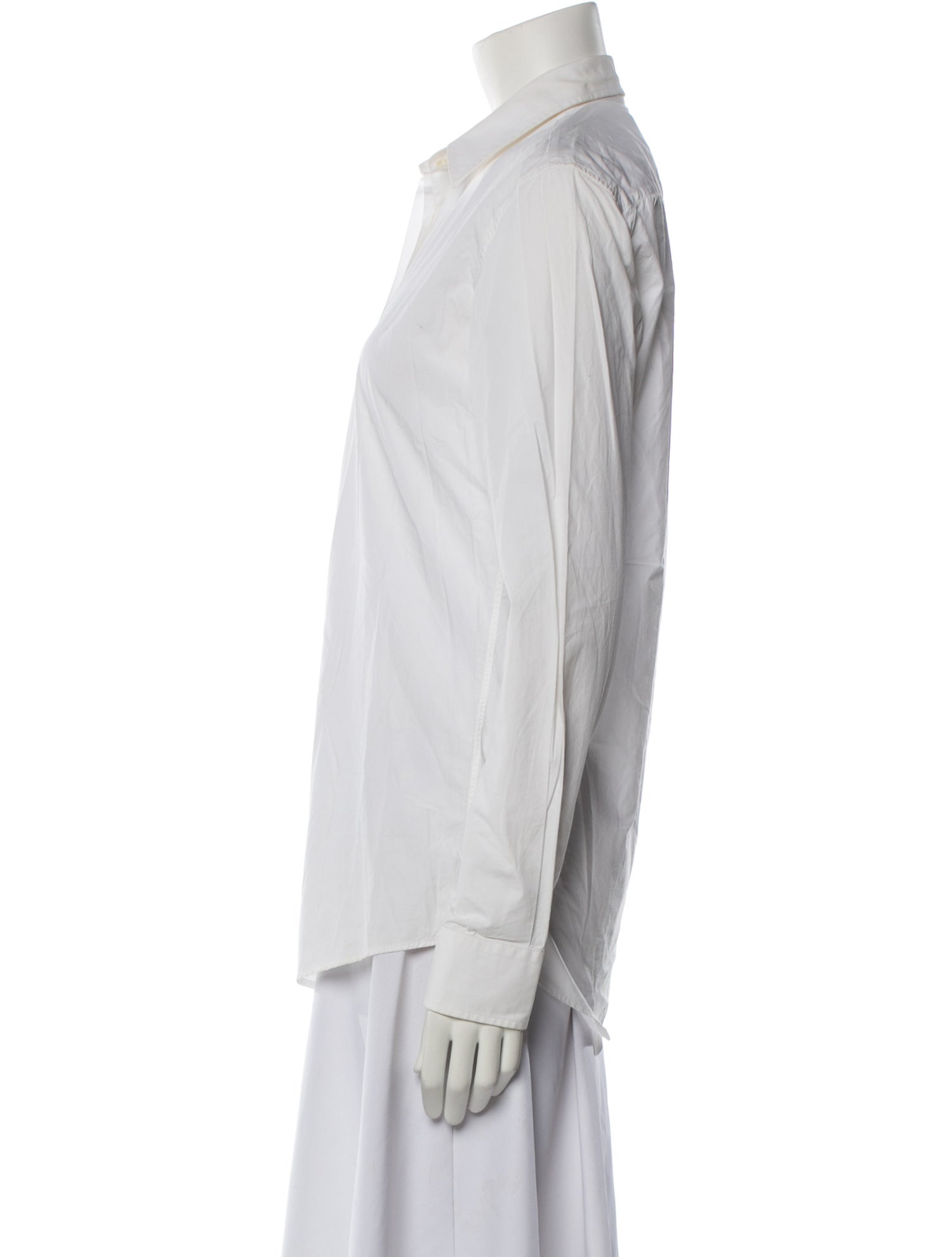 Maison Margiela Long Sleeve Button-Up Top