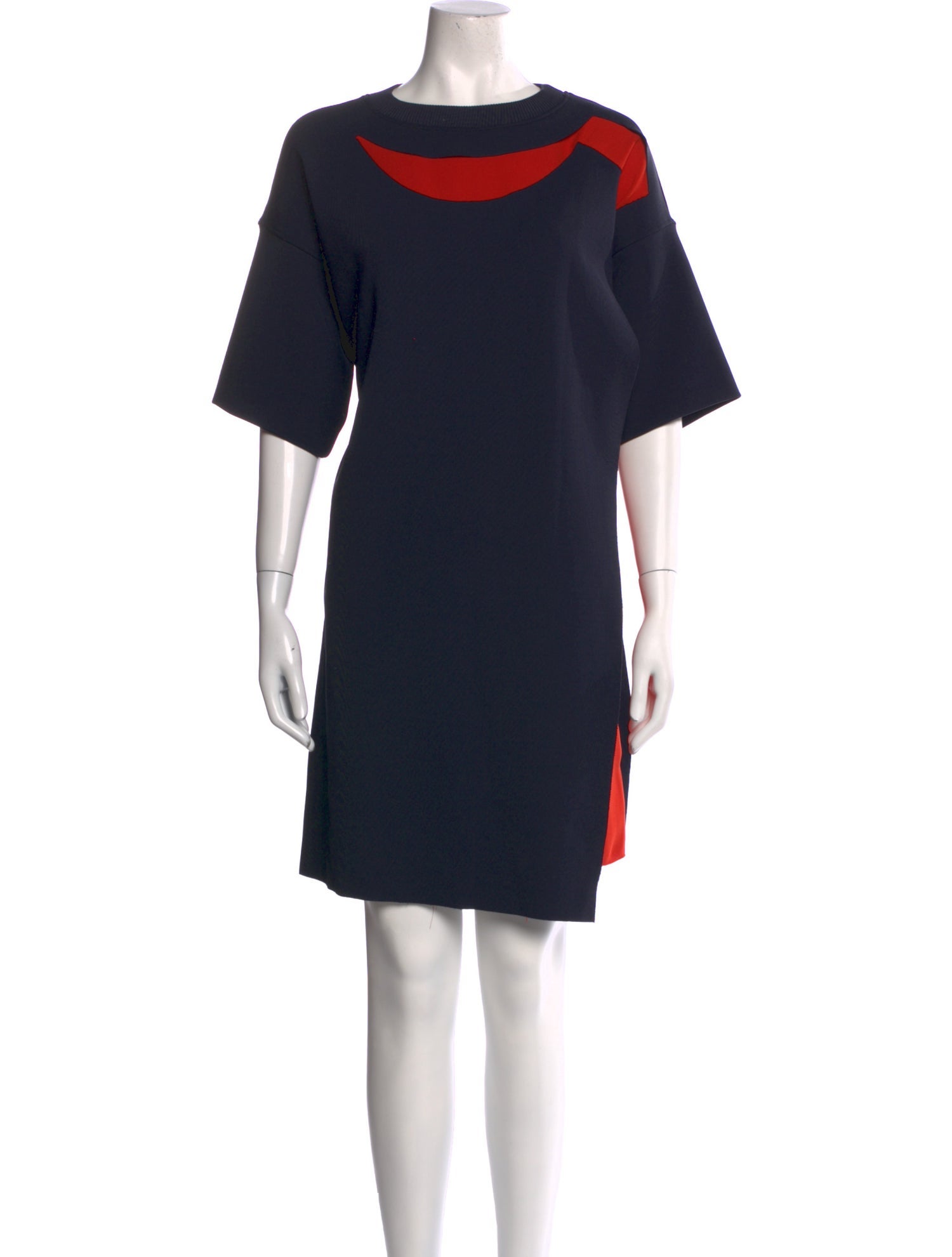 Maison Margiela Bateau Neckline Mini Dress