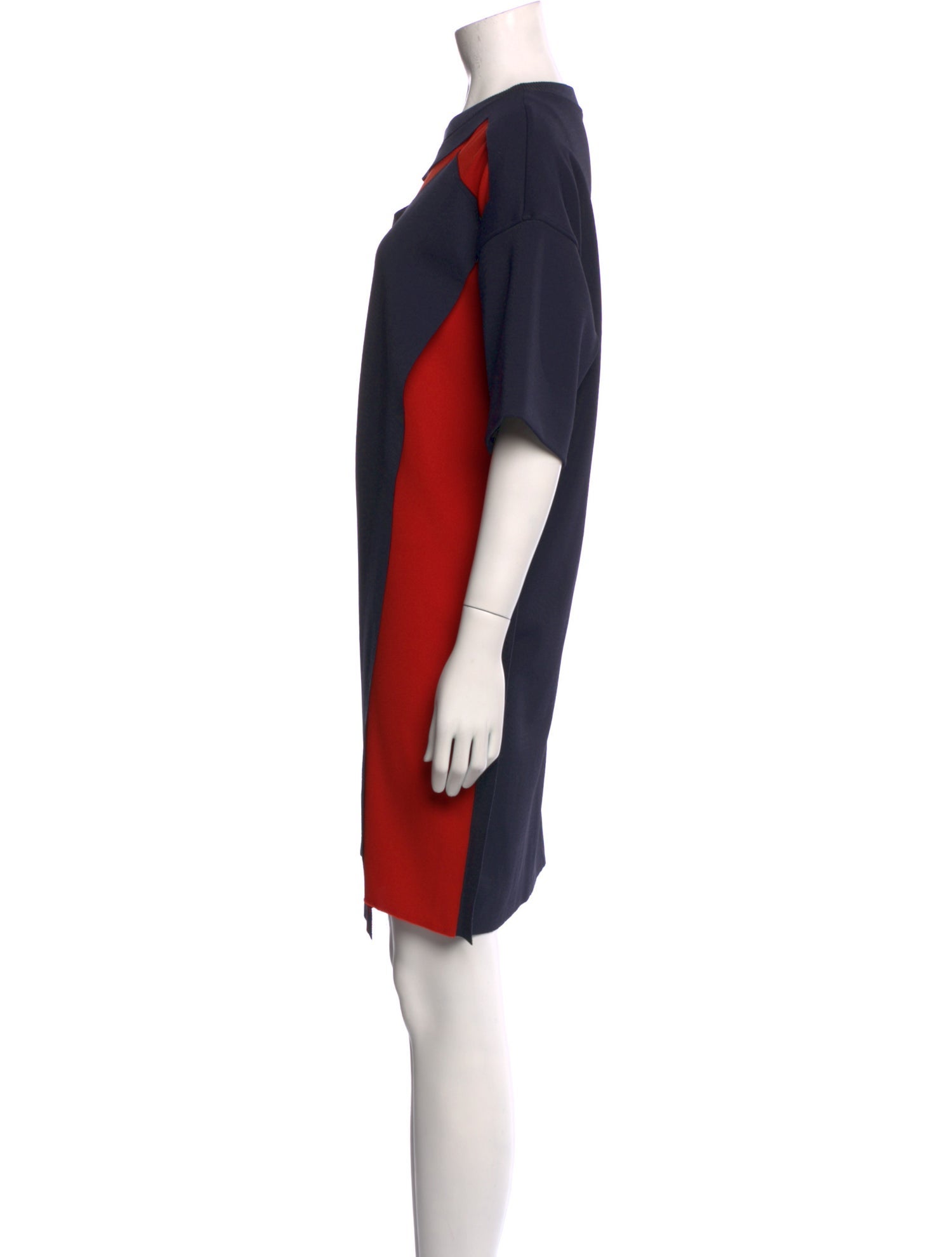 Maison Margiela Bateau Neckline Mini Dress
