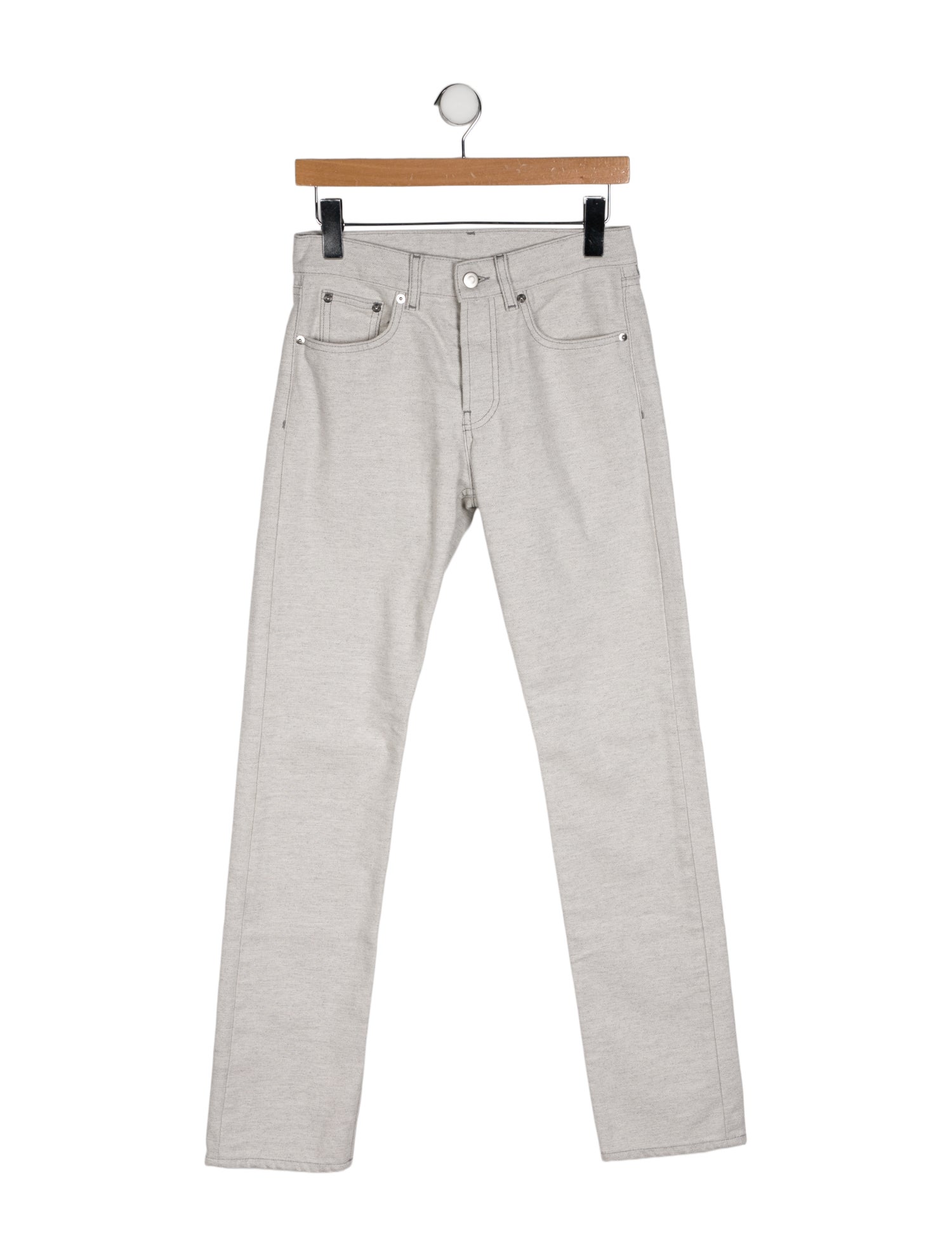 Maison Margiela Mid-Rise Straight Leg Jeans