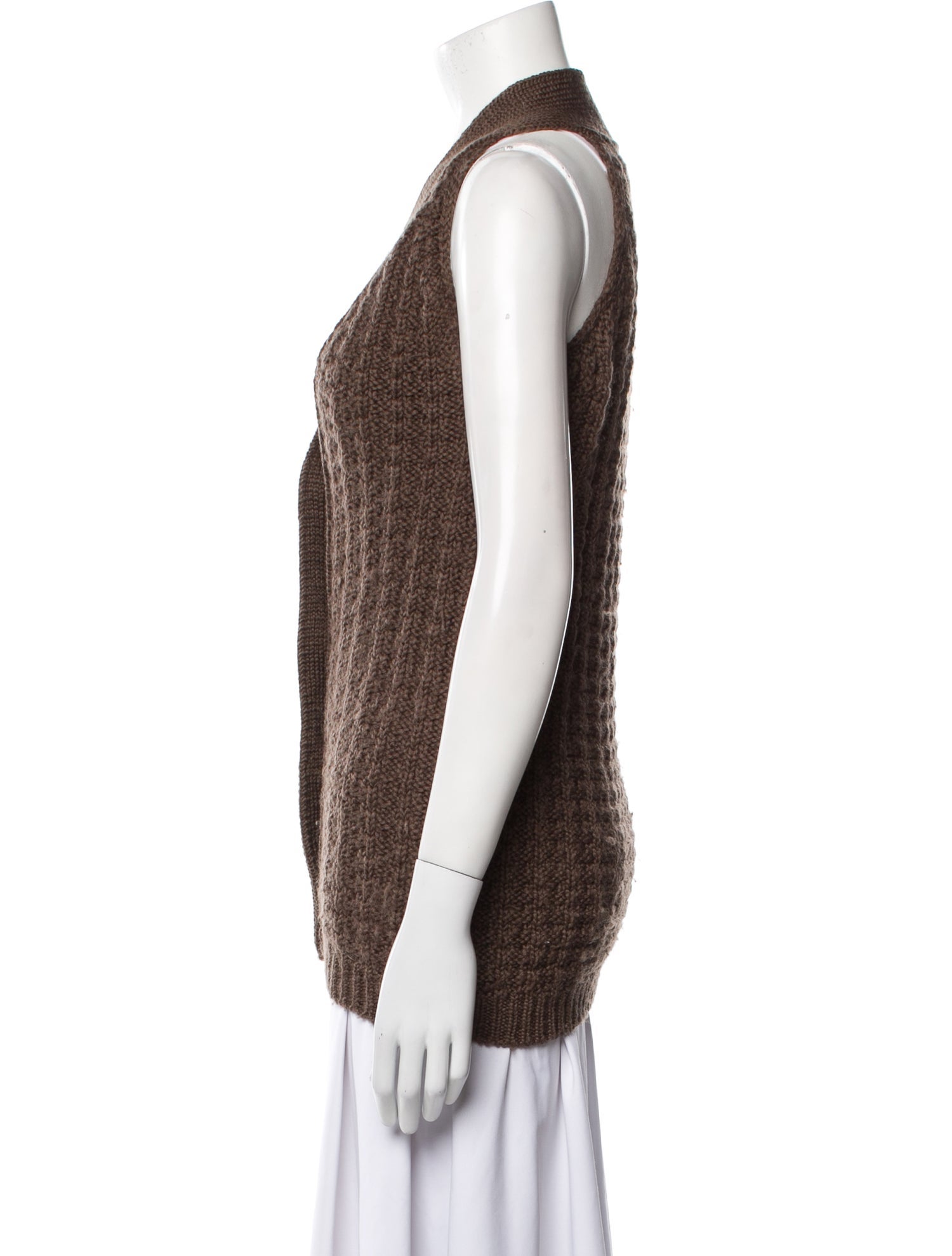 Maison Margiela Wool V-Neck Sweater