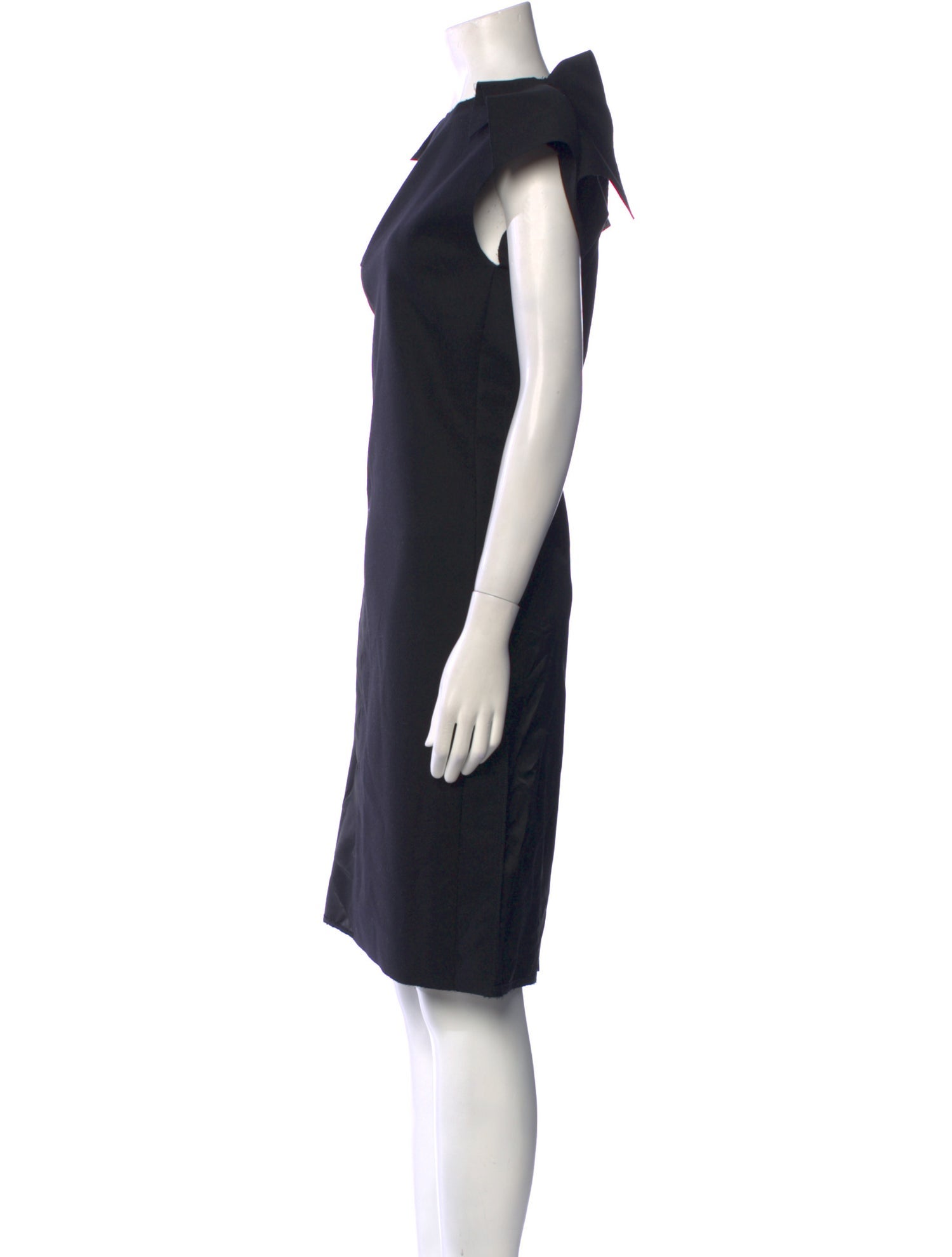 Maison Margiela Wool Midi Length Dress