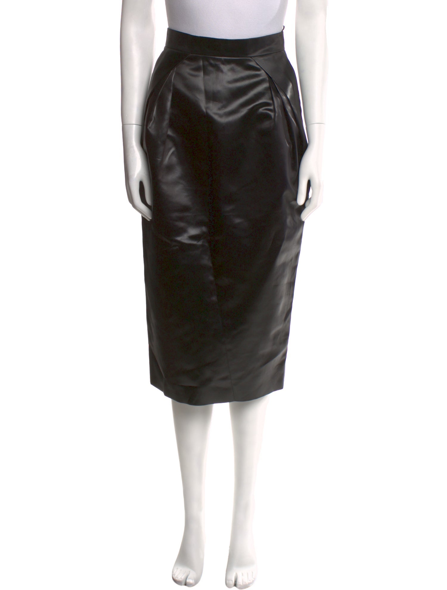 Maison Margiela Ruffle Embellishment Midi Length Skirt