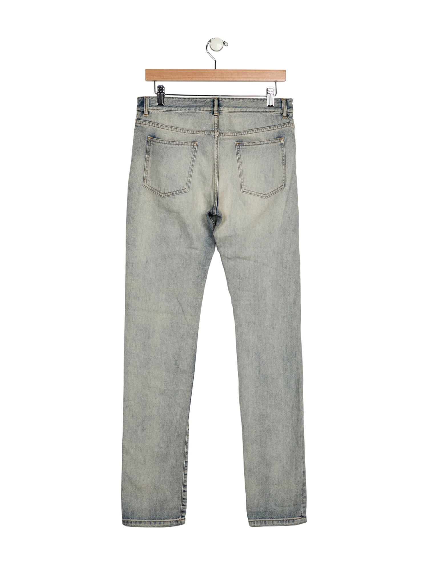 Maison Margiela Mid-Rise Straight Leg Jeans