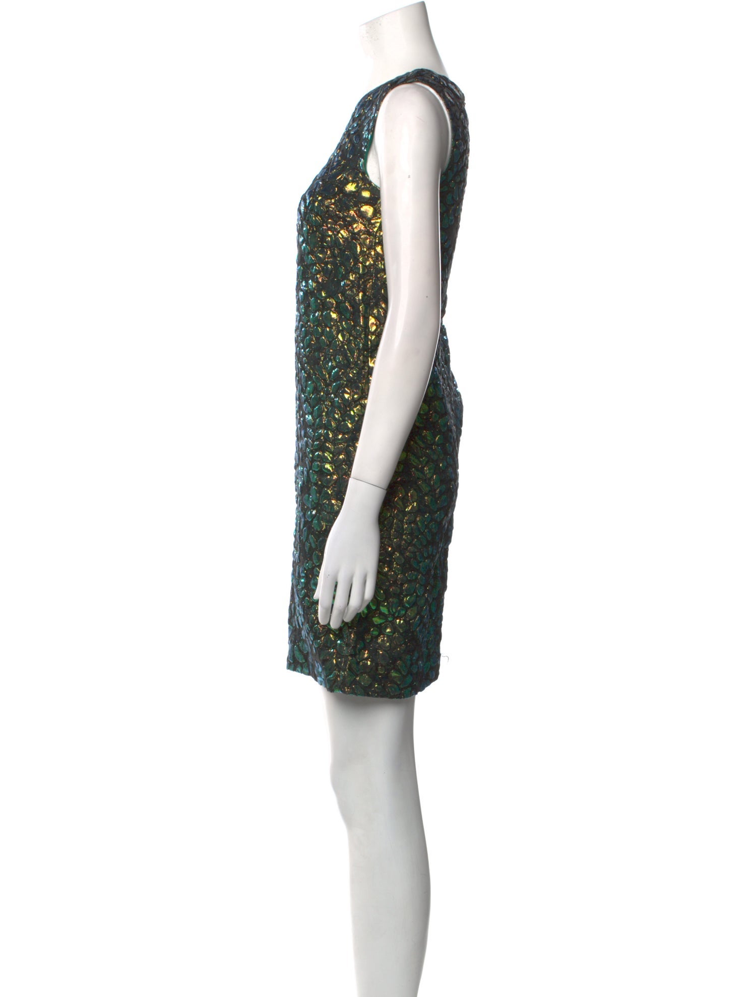 Maison Margiela V-Neck Mini Dress