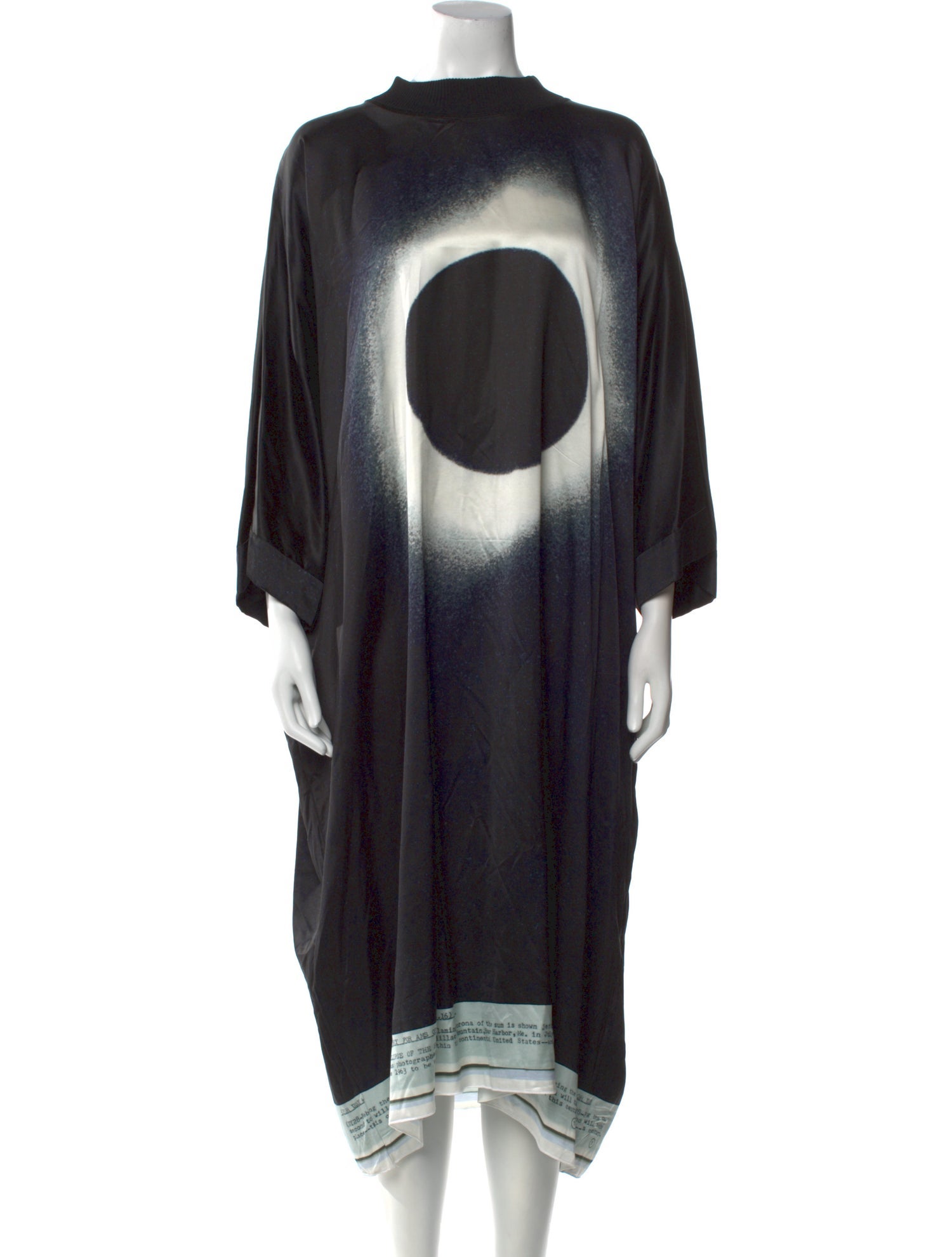 Maison Margiela Graphic Print Midi Length Dress