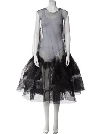 Maison Margiela 2023 Midi Length Dress