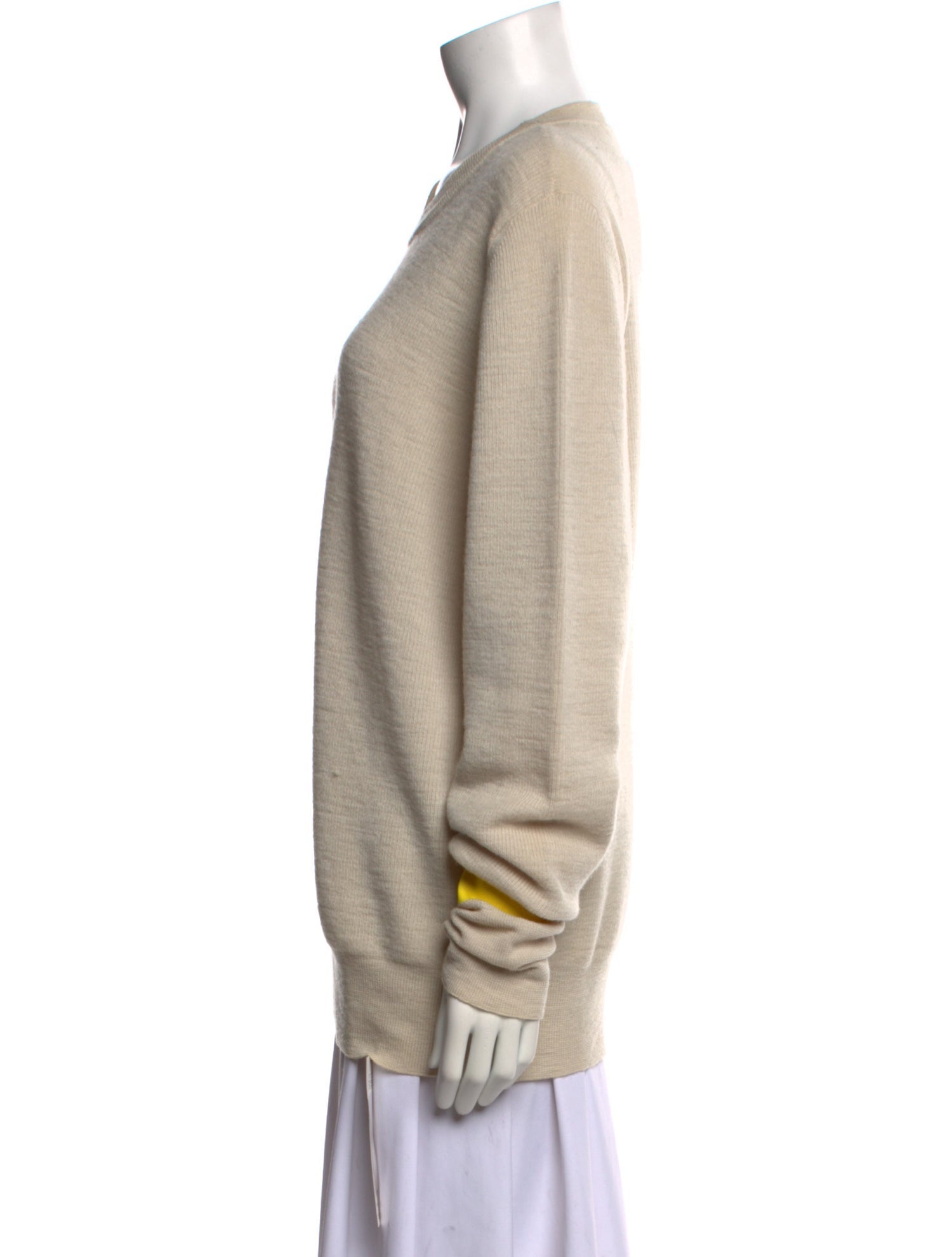 Maison Margiela Wool Crew Neck Sweater