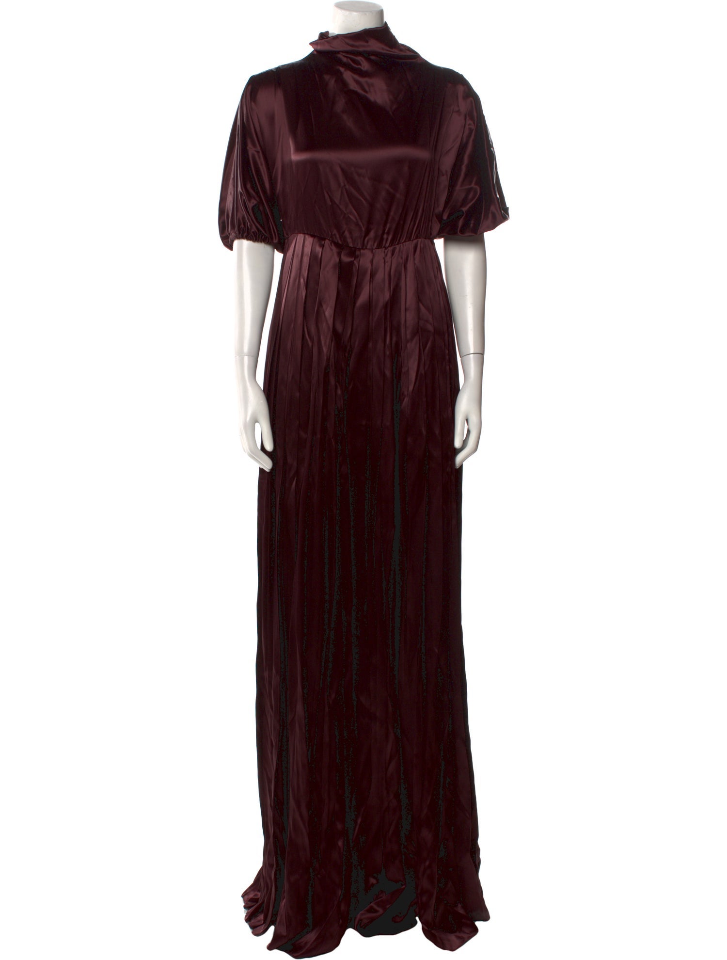 Maison Margiela Mock Neck Long Dress