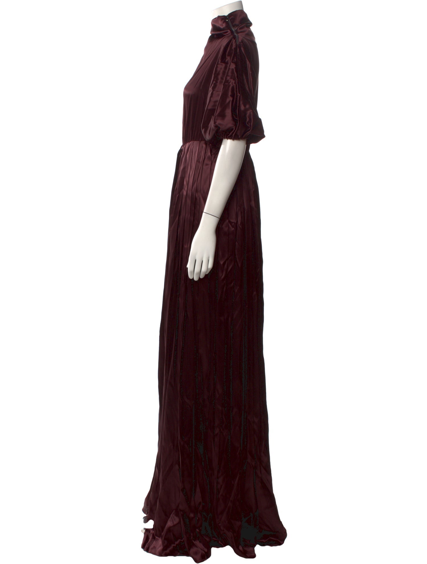 Maison Margiela Mock Neck Long Dress