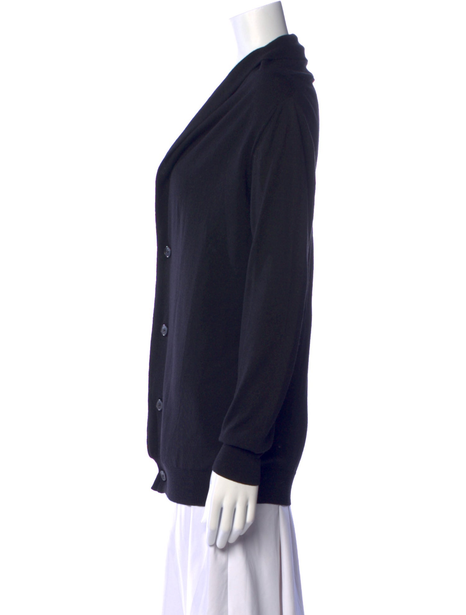 Maison Martin Margiela Wool Plunge Neckline Sweater