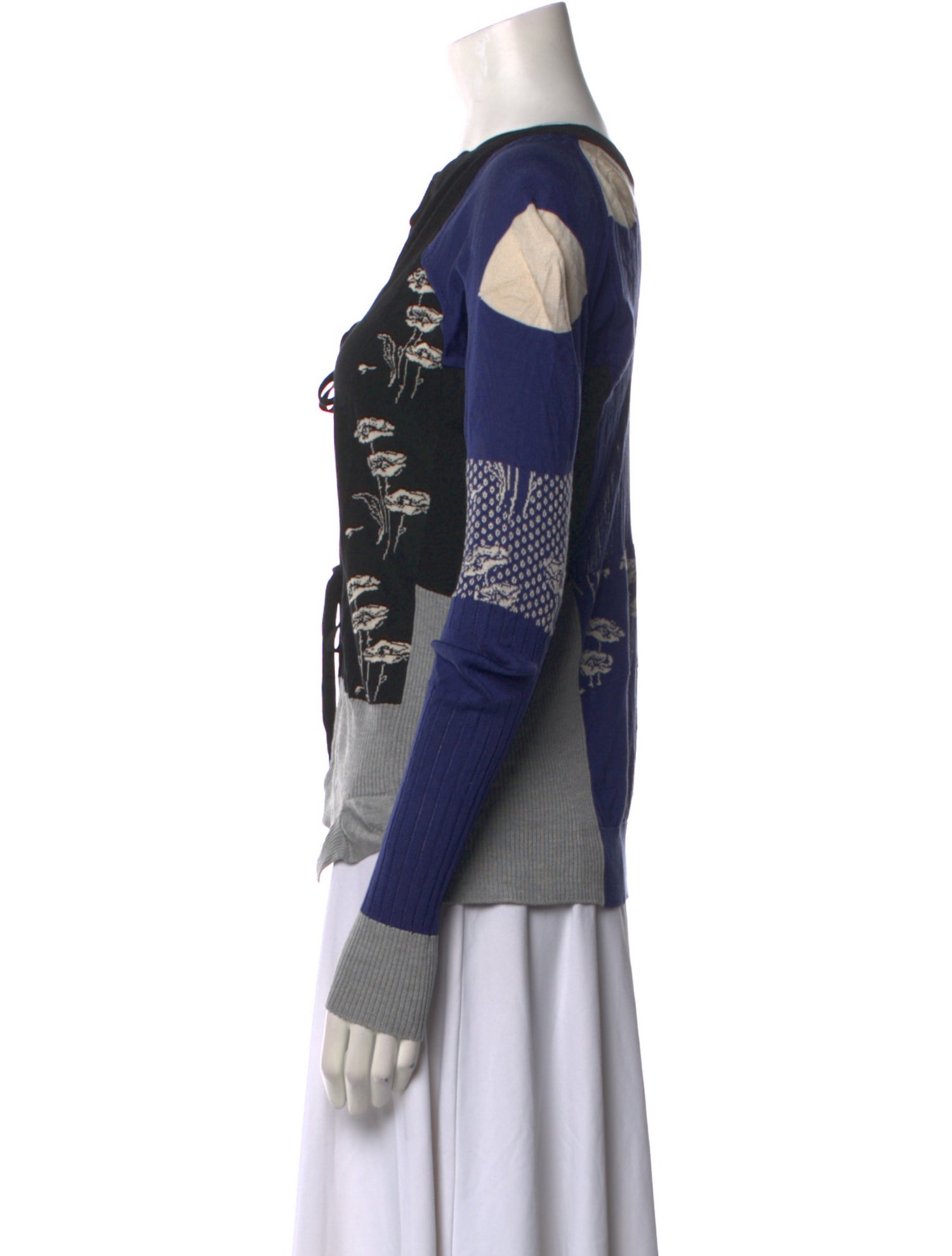 Maison Margiela Silk Printed Sweater