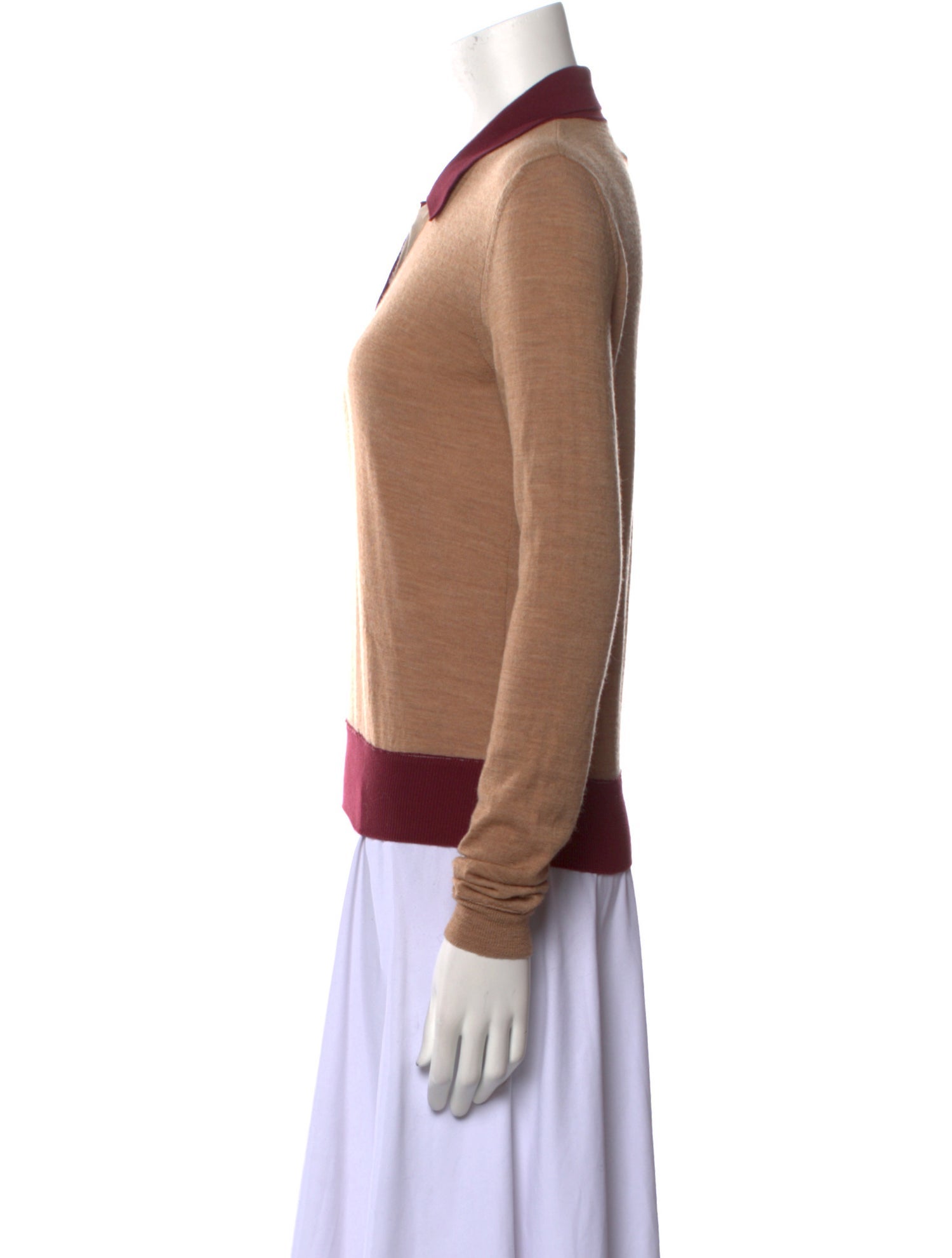 Maison Margiela Wool V-Neck Sweater