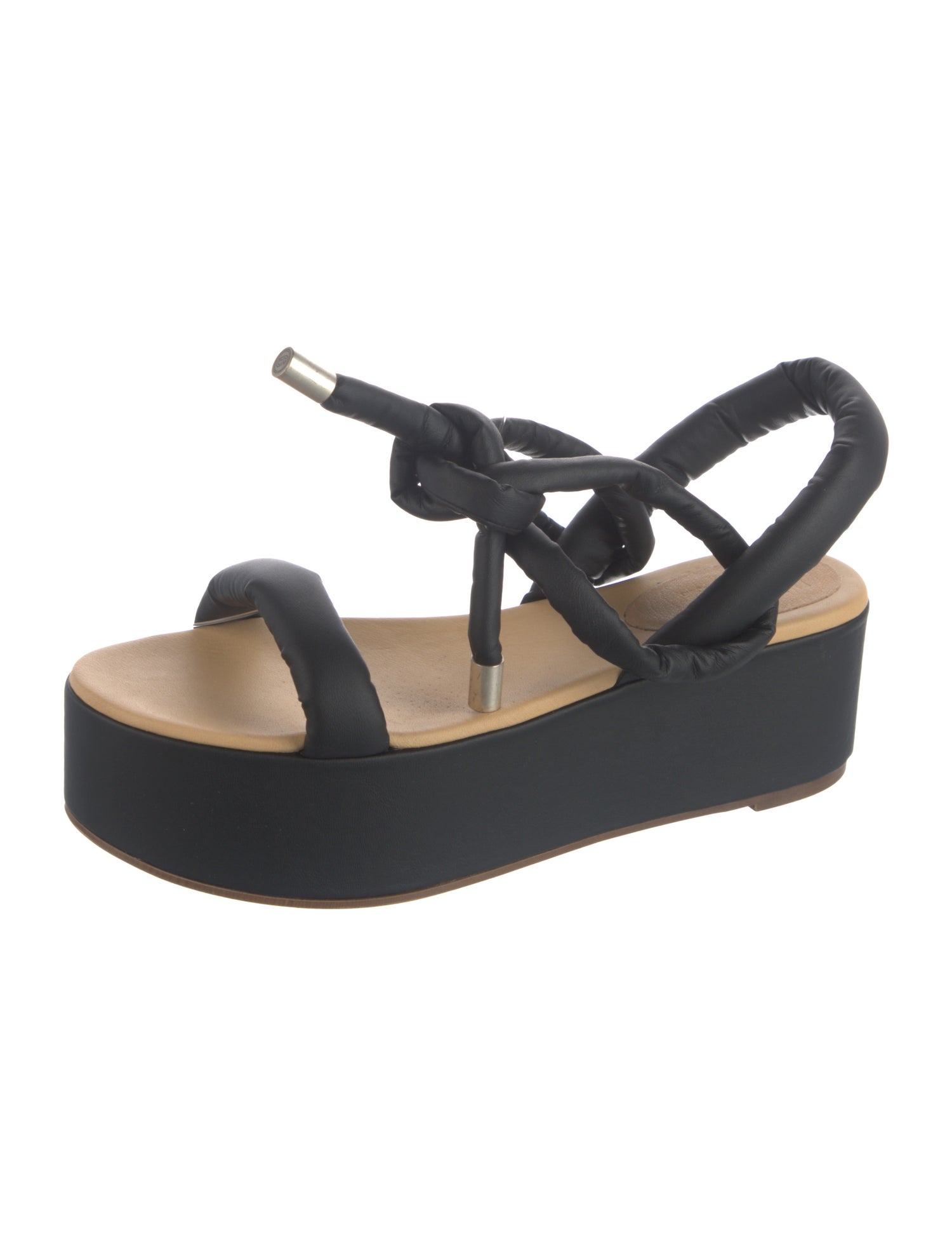 Maison Margiela Leather Slingback Sandals