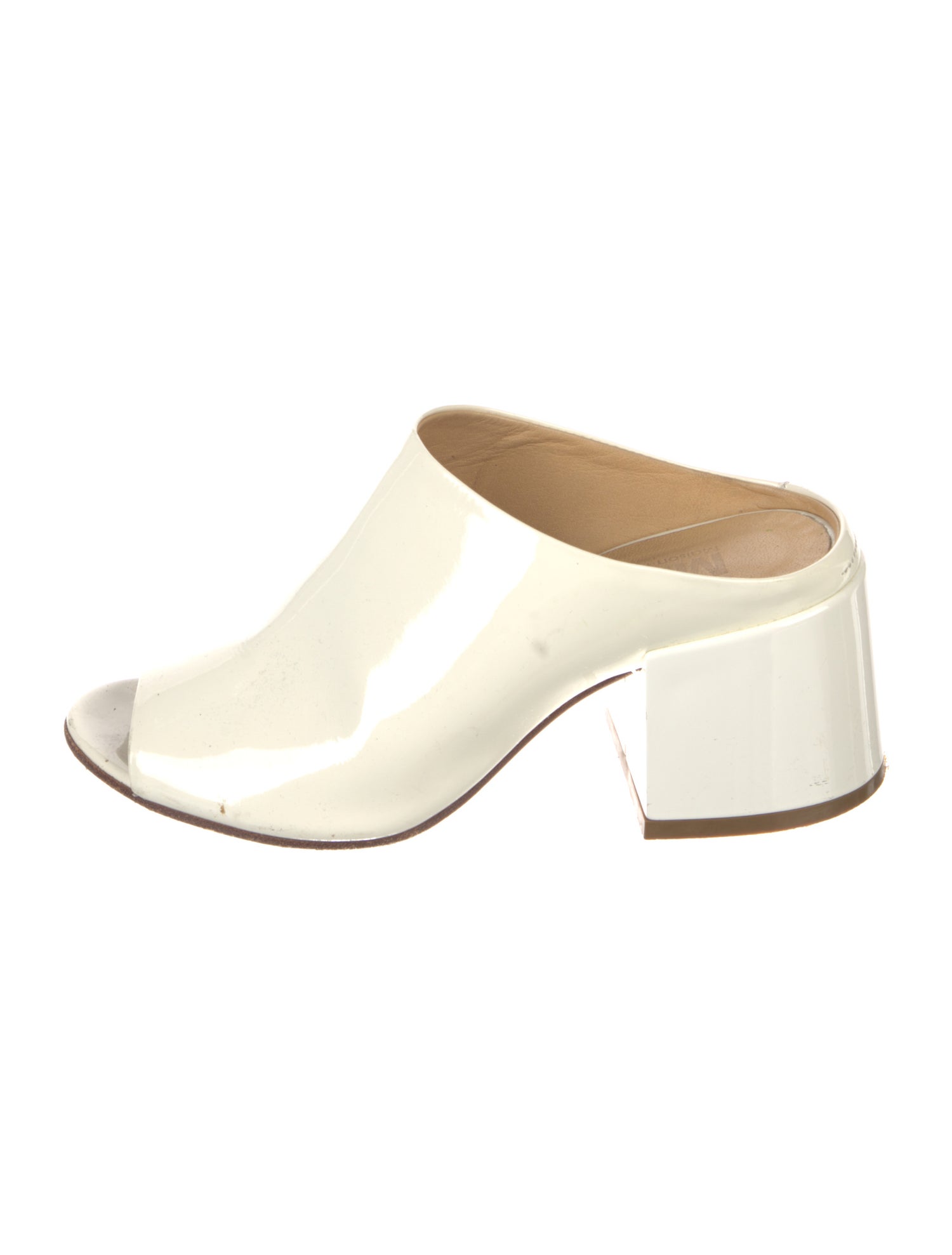 Maison Margiela Patent Leather Mules