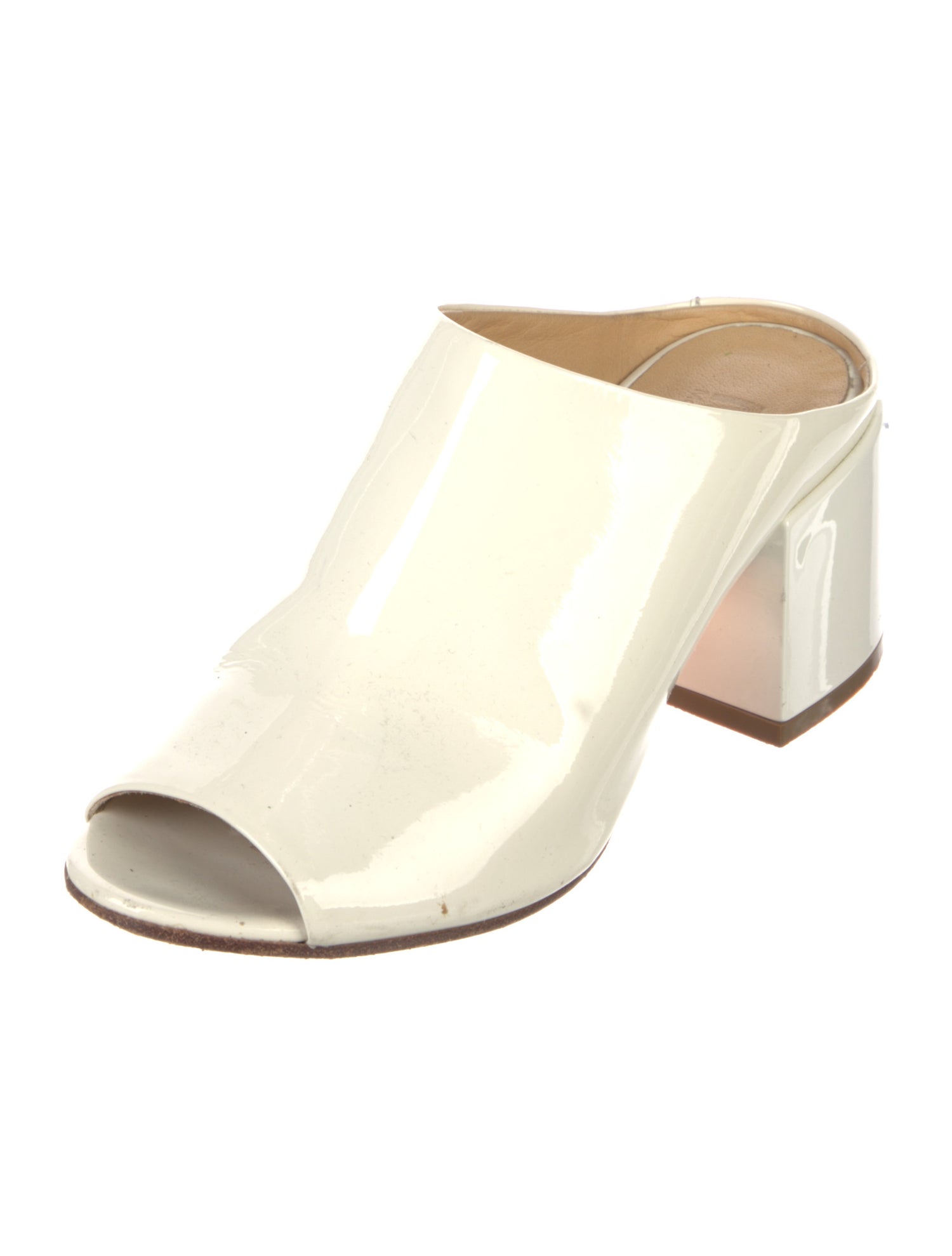 Maison Margiela Patent Leather Mules