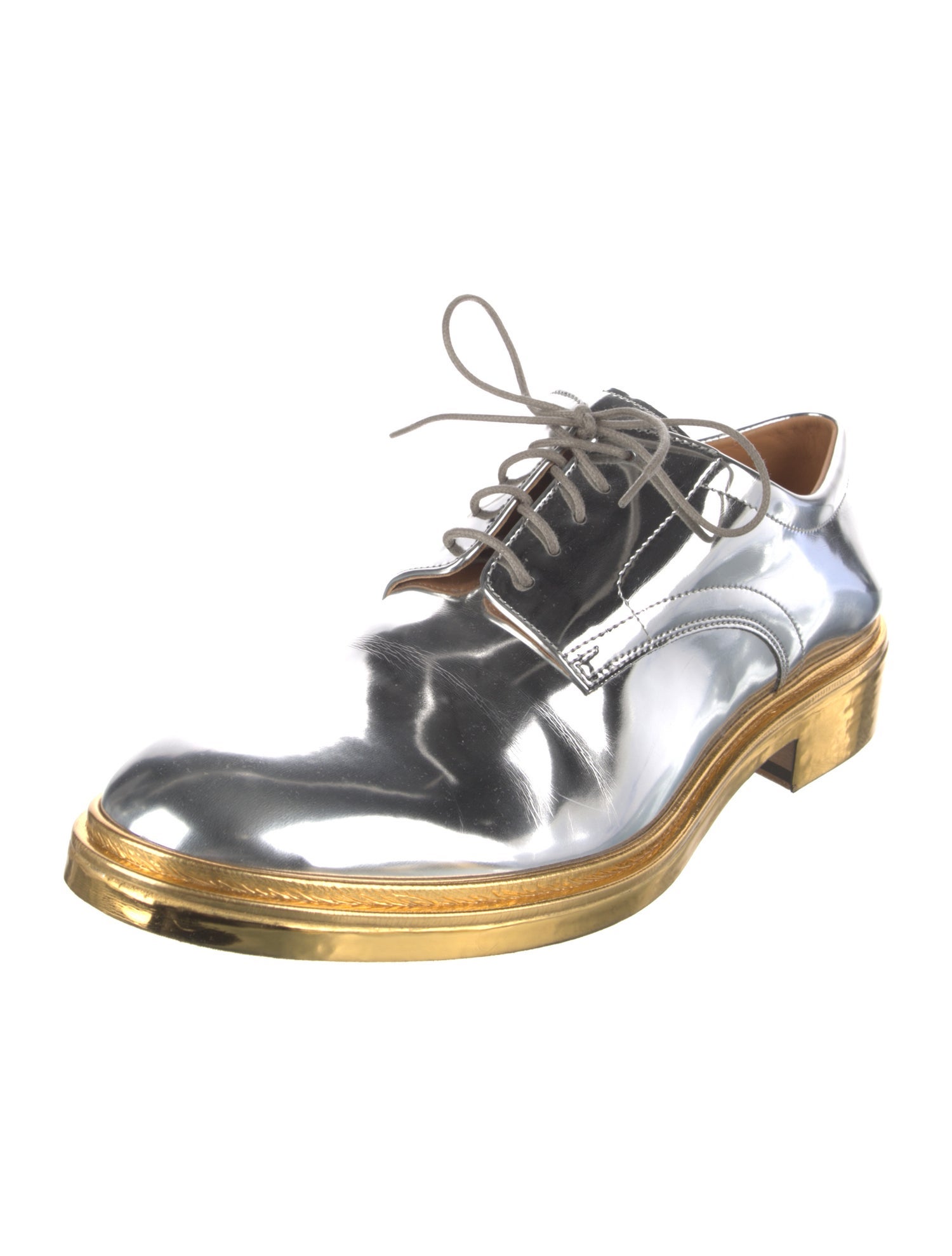 Maison Margiela Patent Leather Derby Shoes