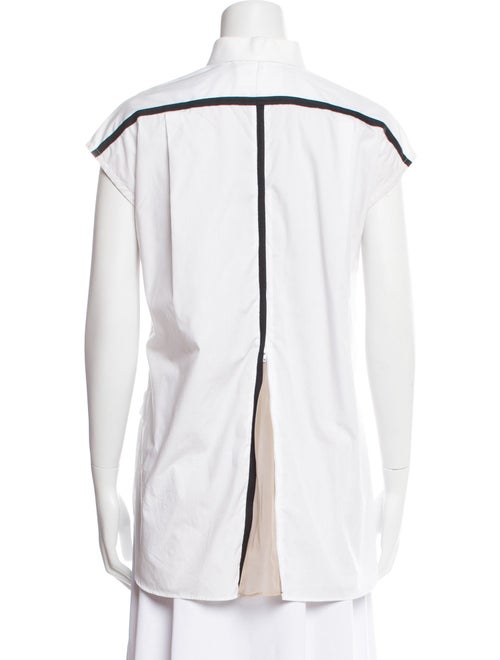 Maison Martin Margiela 2015 Short Sleeve Button-Up Top