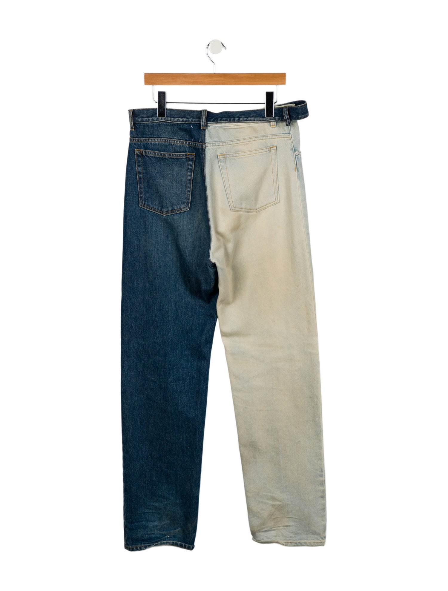 Maison Margiela High-Rise Straight Leg Jeans