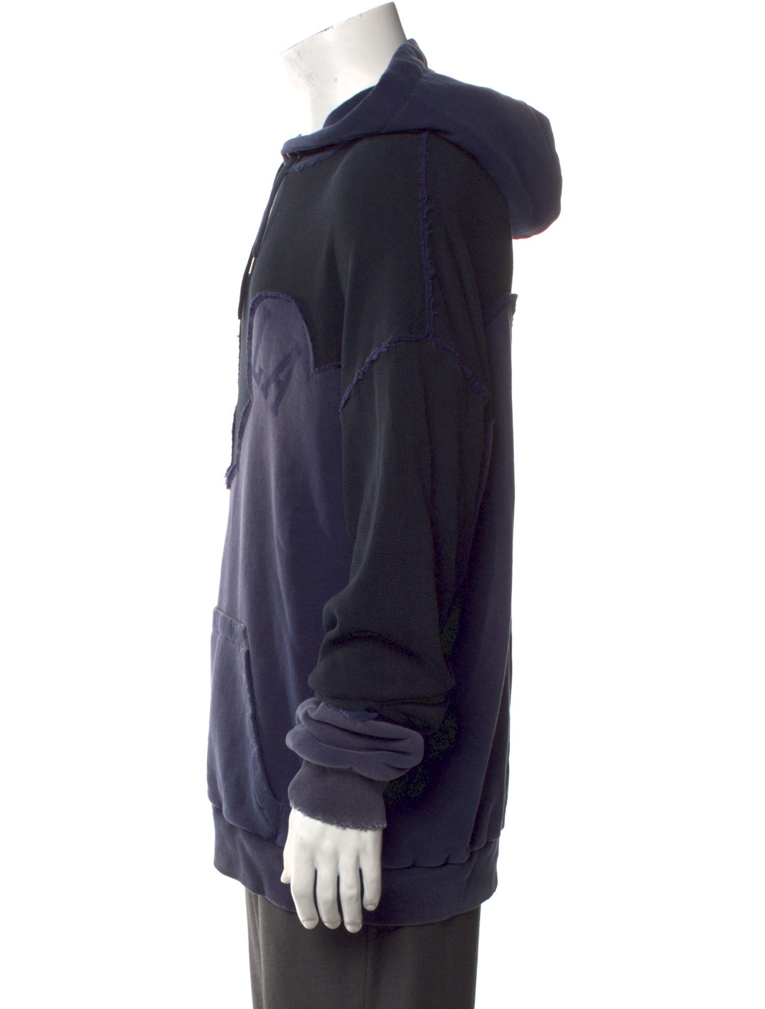 Maison Margiela 2023 Colorblock Pattern Hoodie