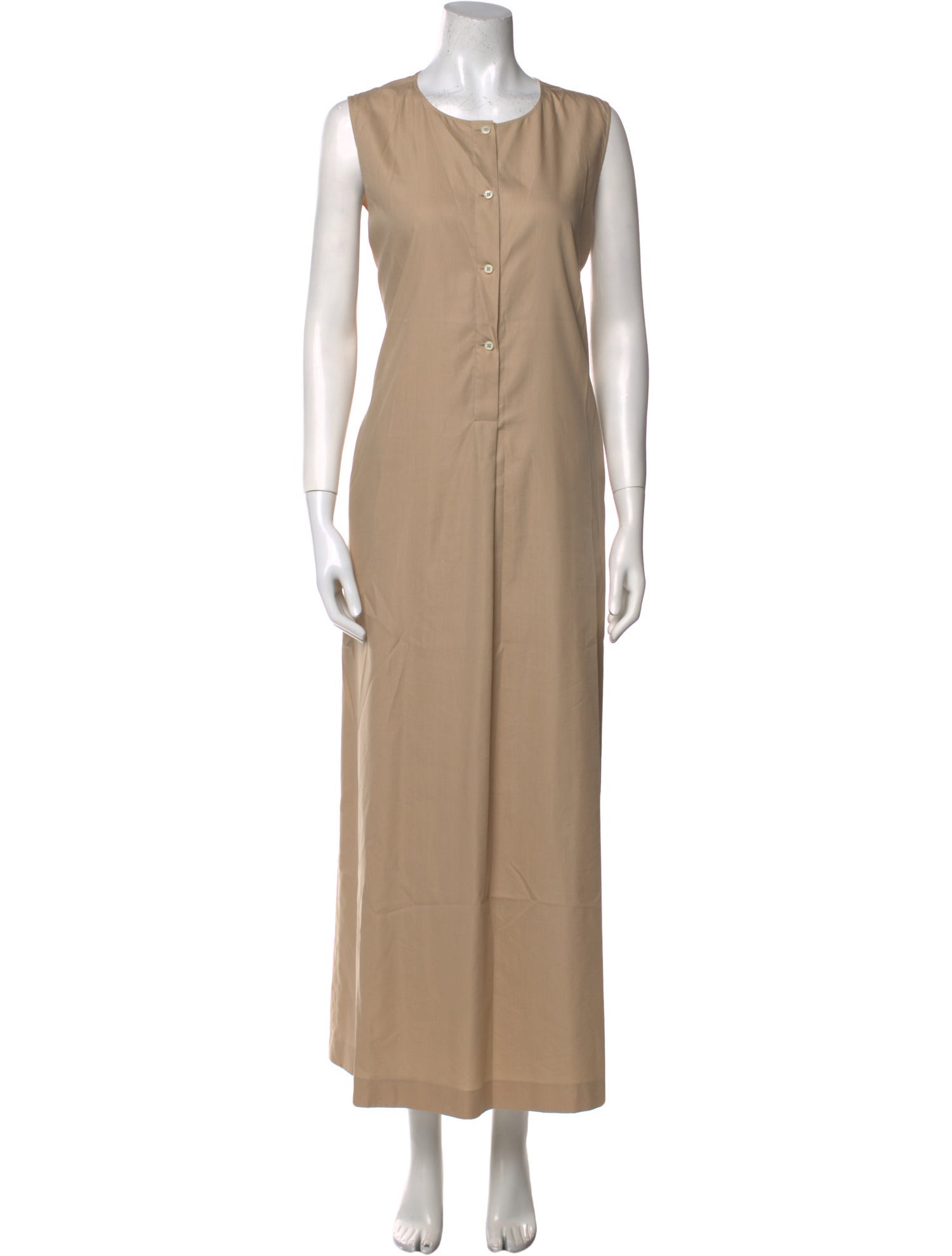 Maison Margiela Crew Neck Long Dress