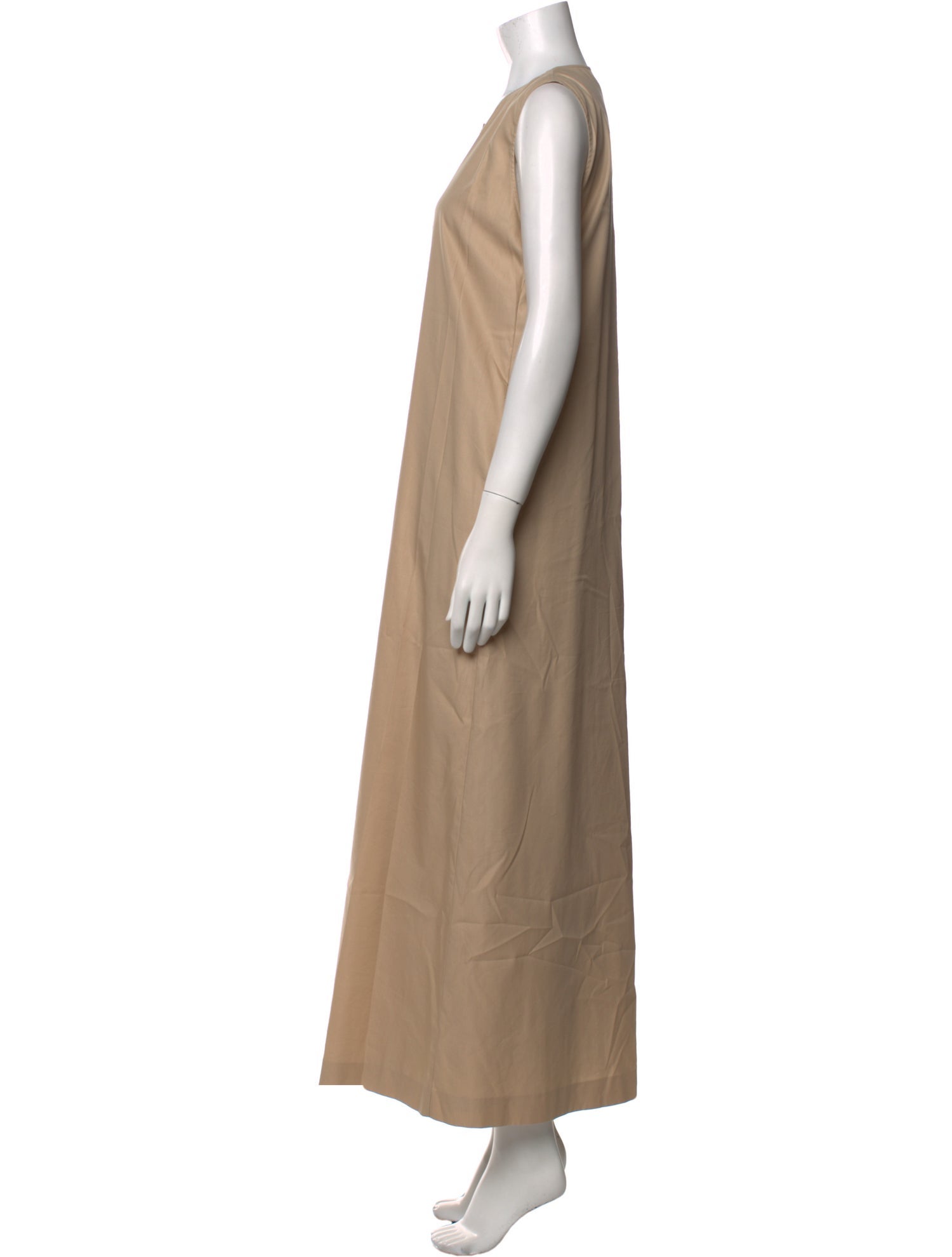 Maison Margiela Crew Neck Long Dress