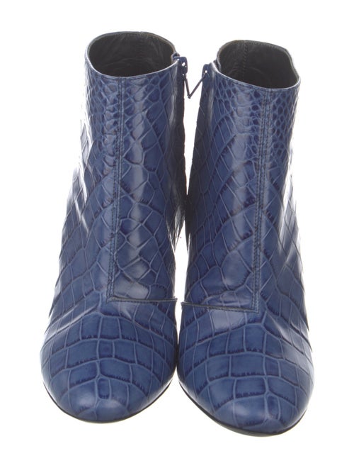 Maison Margiela Crocodile Printed Boots