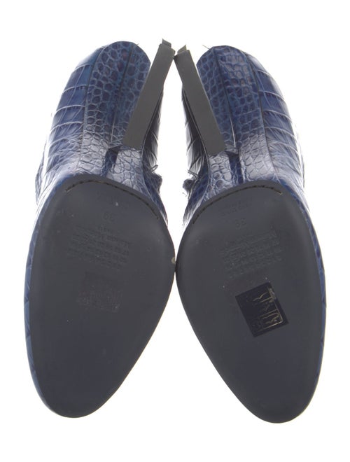 Maison Margiela Crocodile Printed Boots