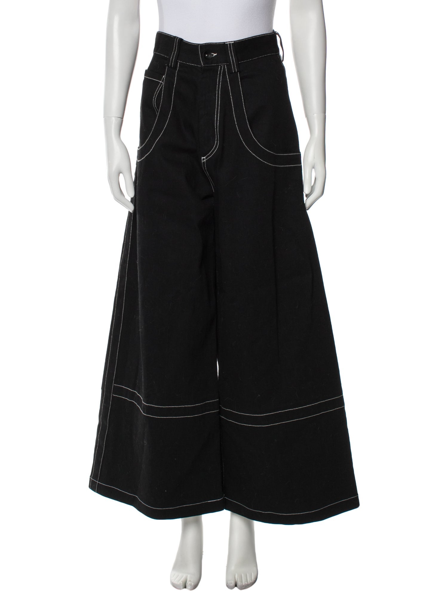 Maison Margiela 2018 Wide Leg Jeans