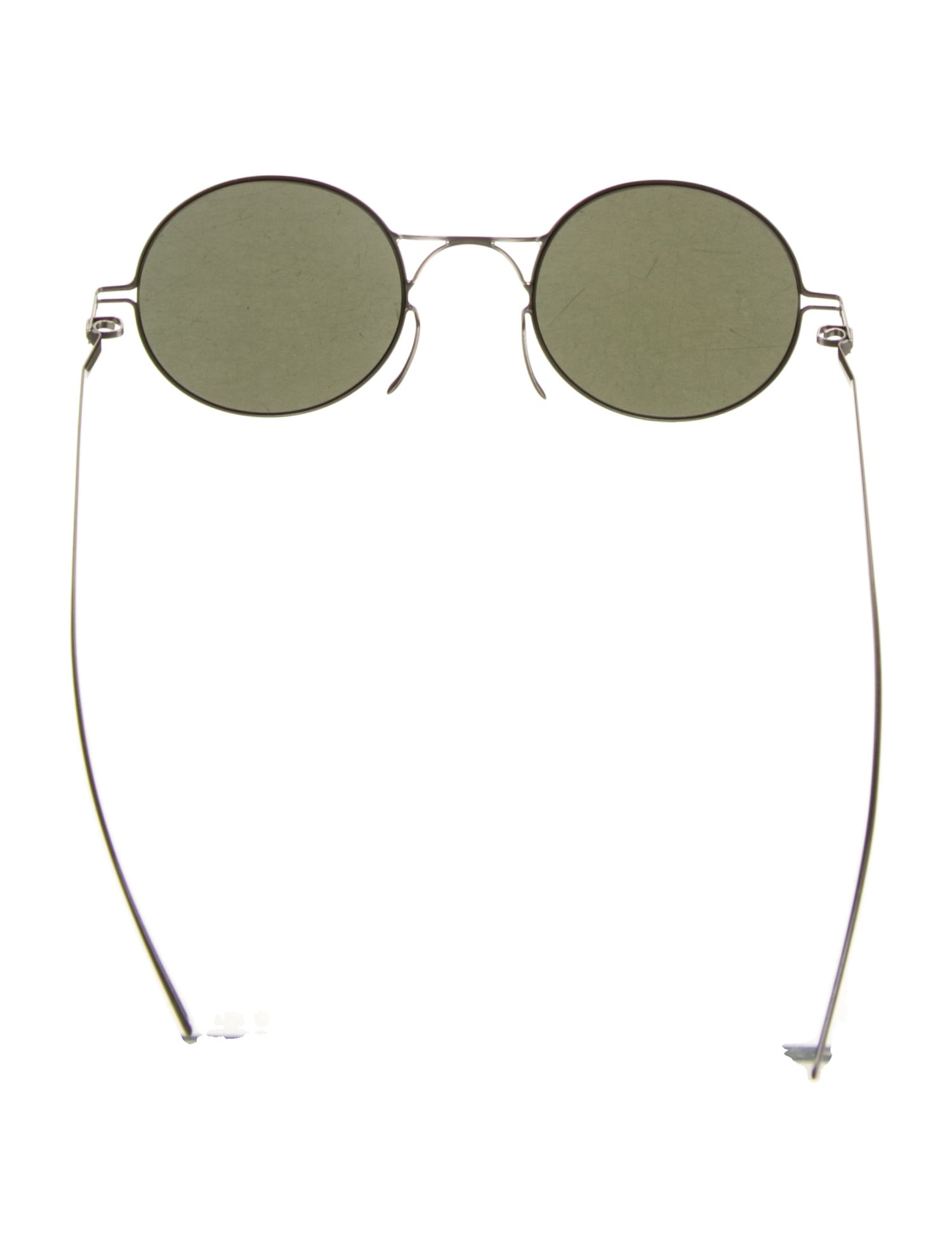 Maison Margiela Round Mirrored Sunglasses