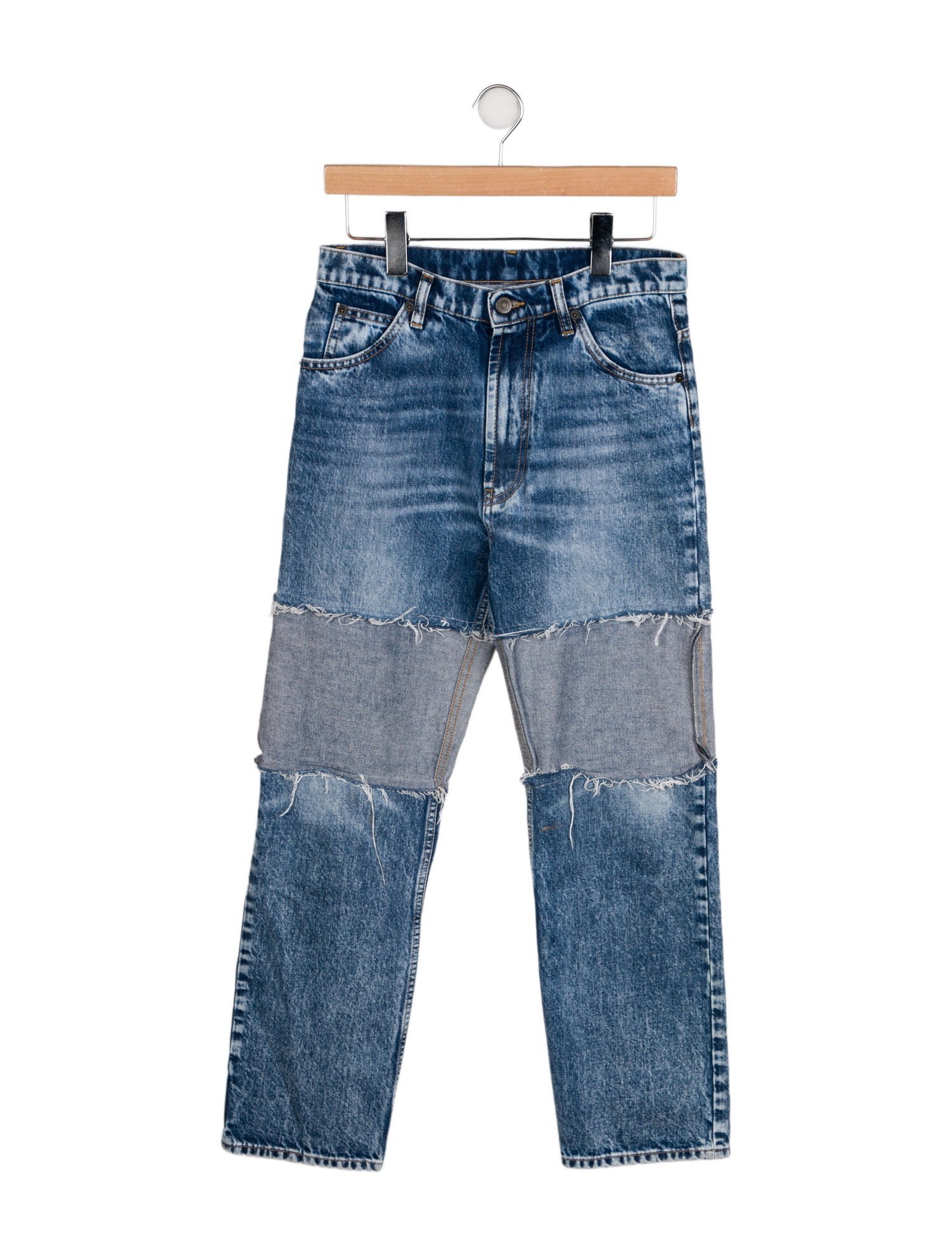 Maison Margiela High-Rise Straight Leg Jeans