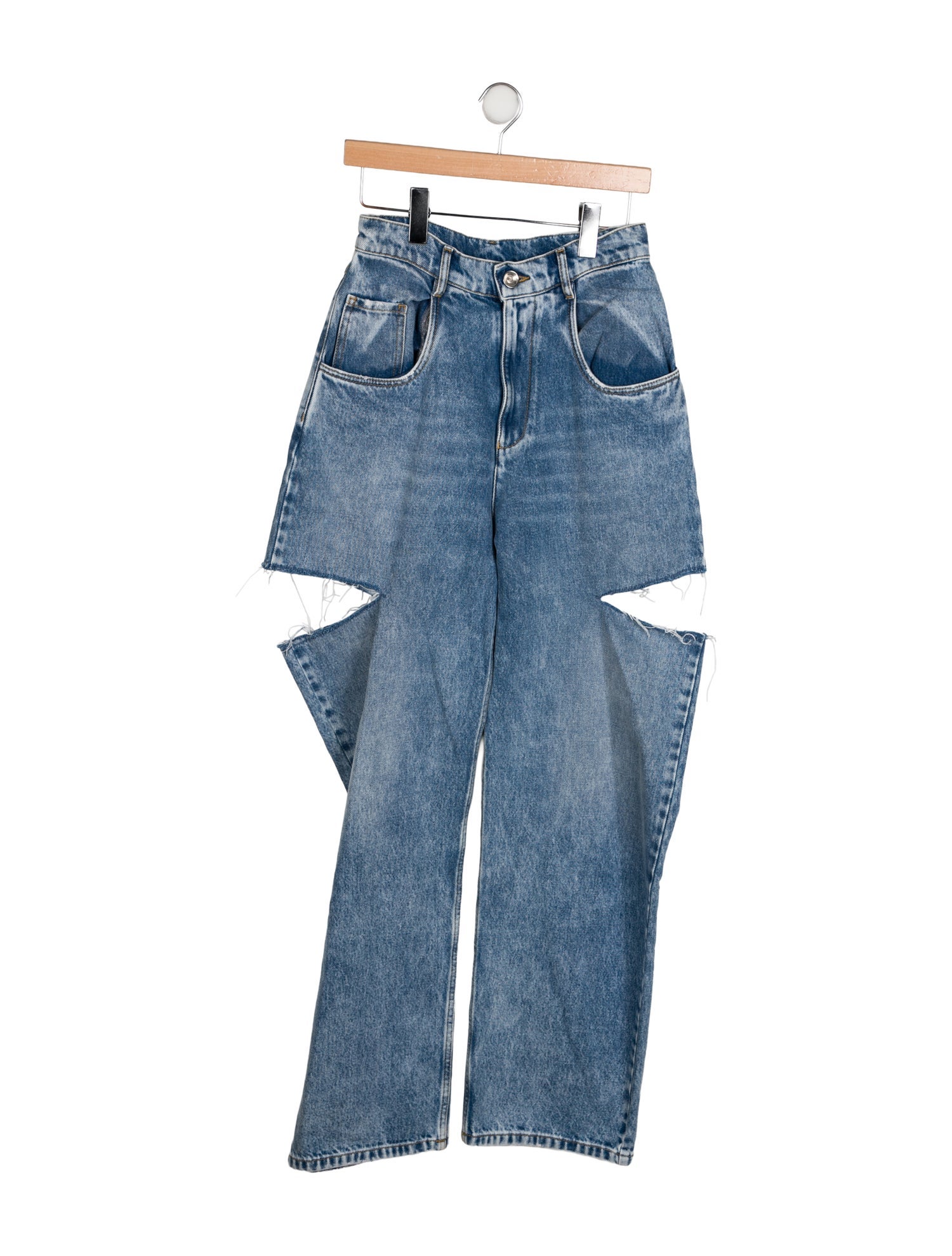 Maison Margiela 2020 Wide Leg Jeans