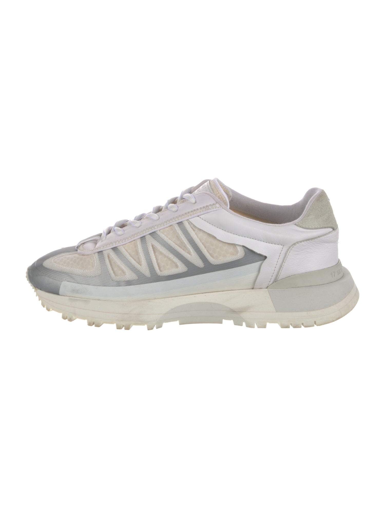Maison Margiela Nylon Printed Athletic Sneakers