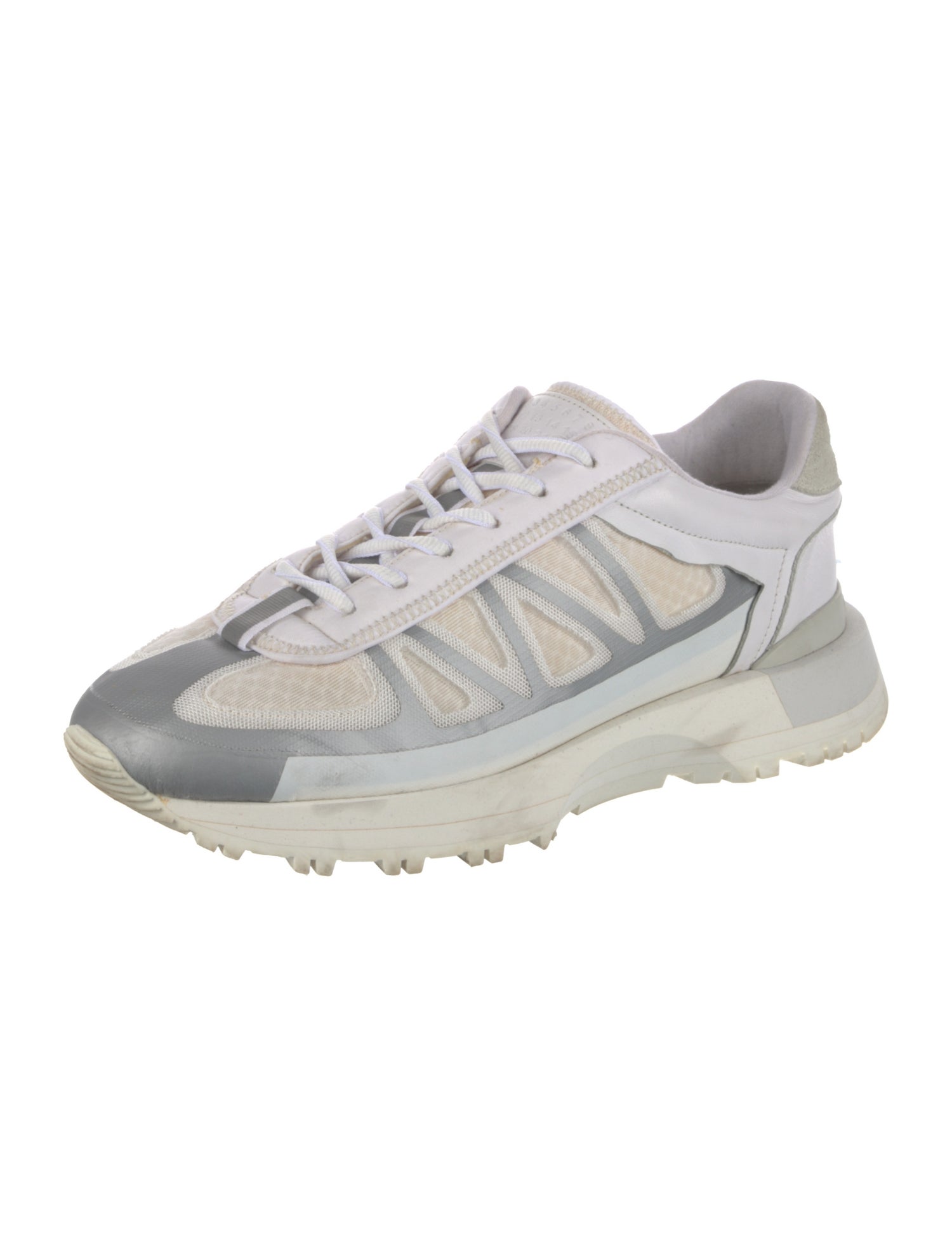 Maison Margiela Nylon Printed Athletic Sneakers