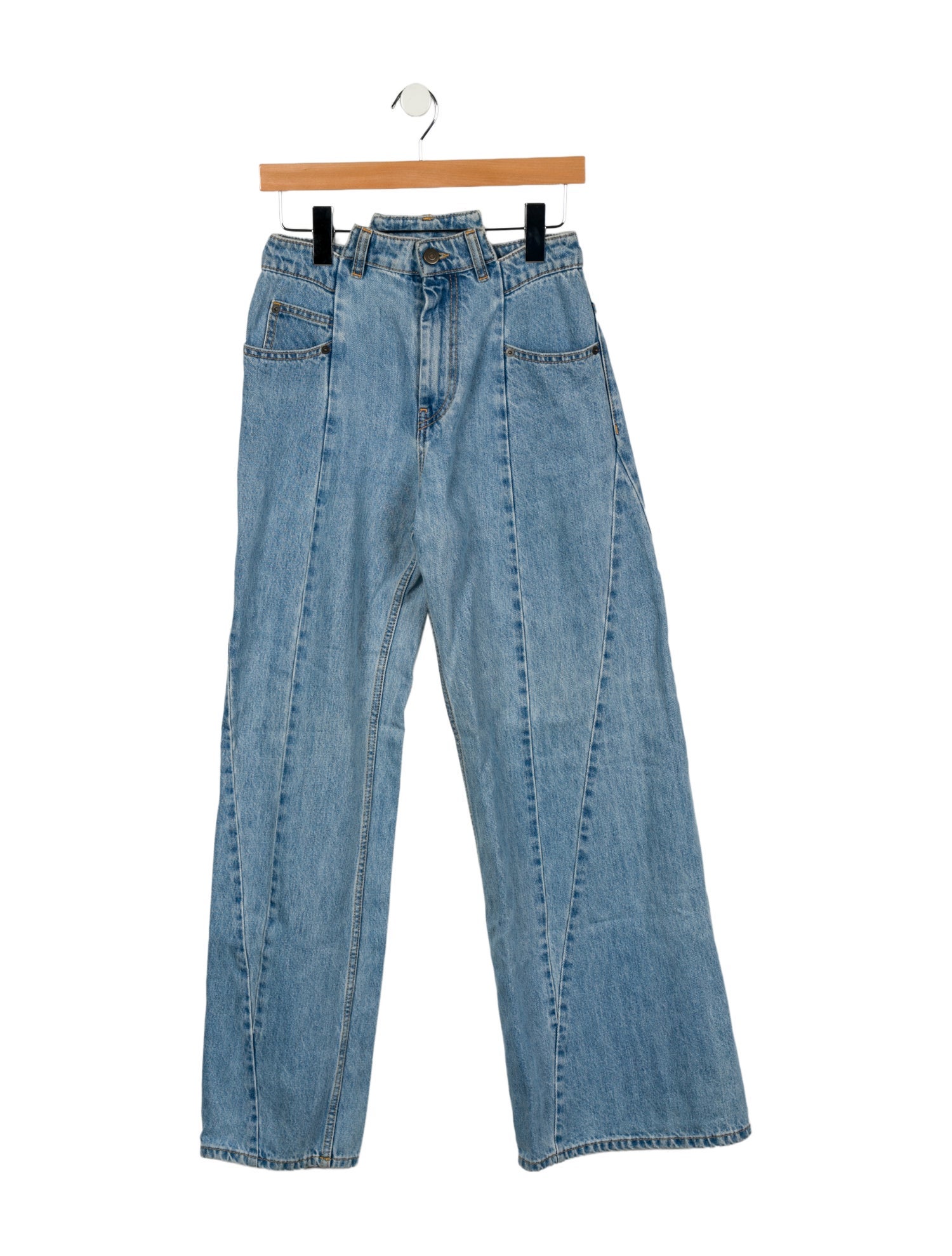 Maison Margiela High-Rise Wide Leg Jeans