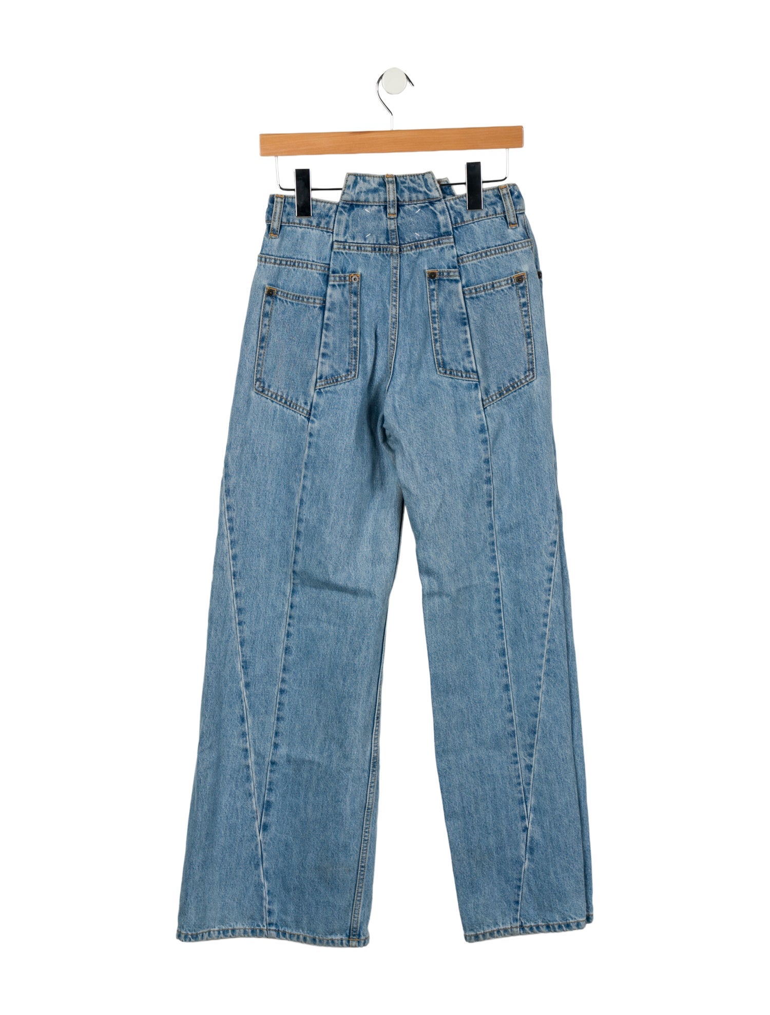 Maison Margiela High-Rise Wide Leg Jeans