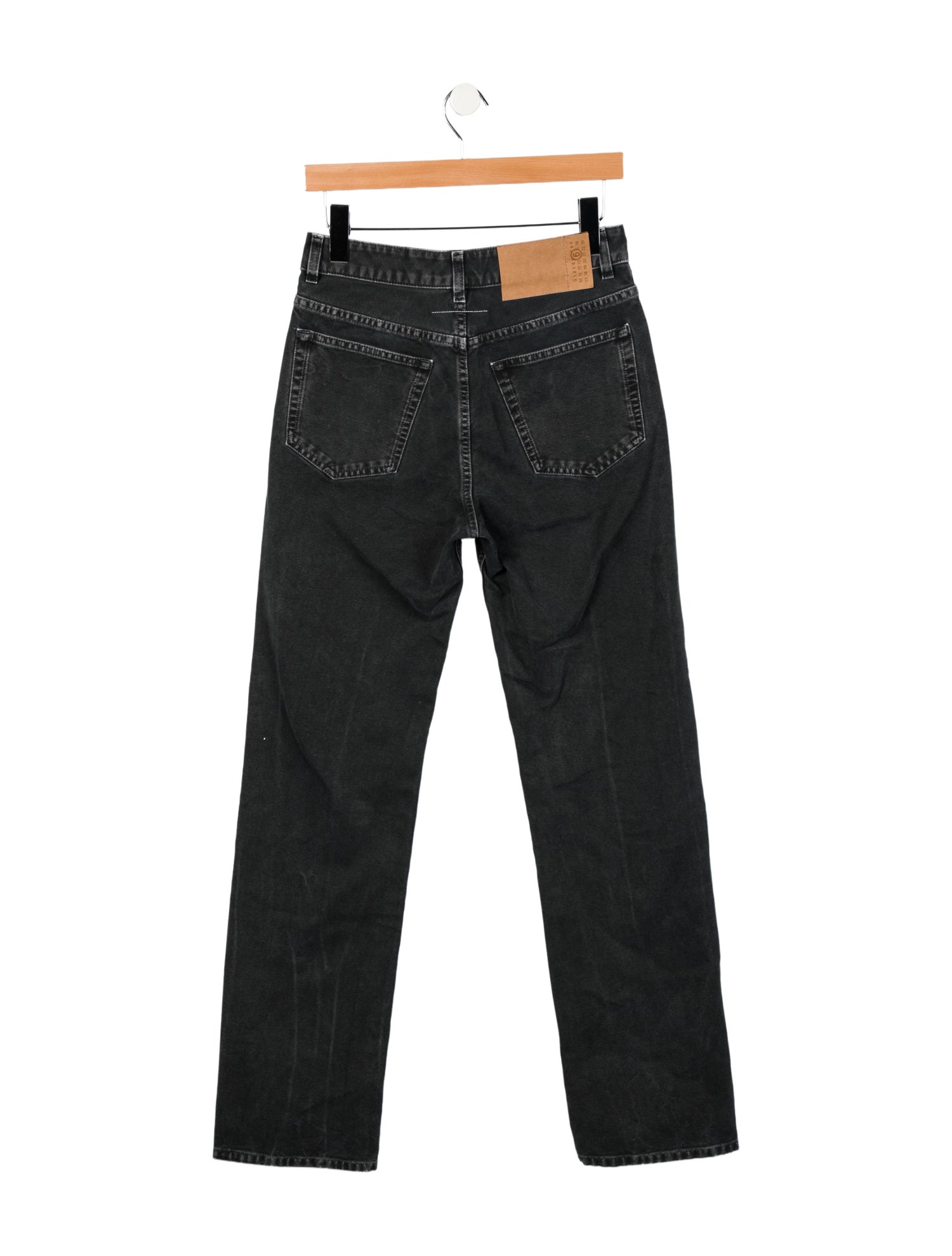Maison Margiela High-Rise Straight Leg Jeans