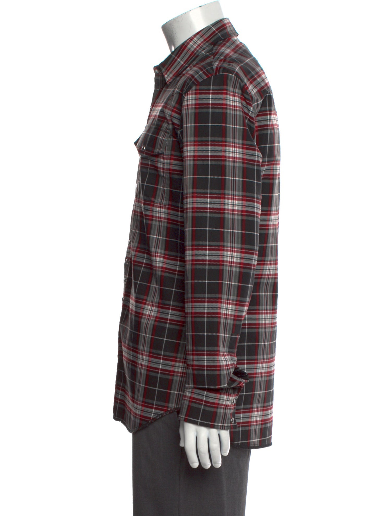 Maison Margiela 2015 Plaid Print Shirt