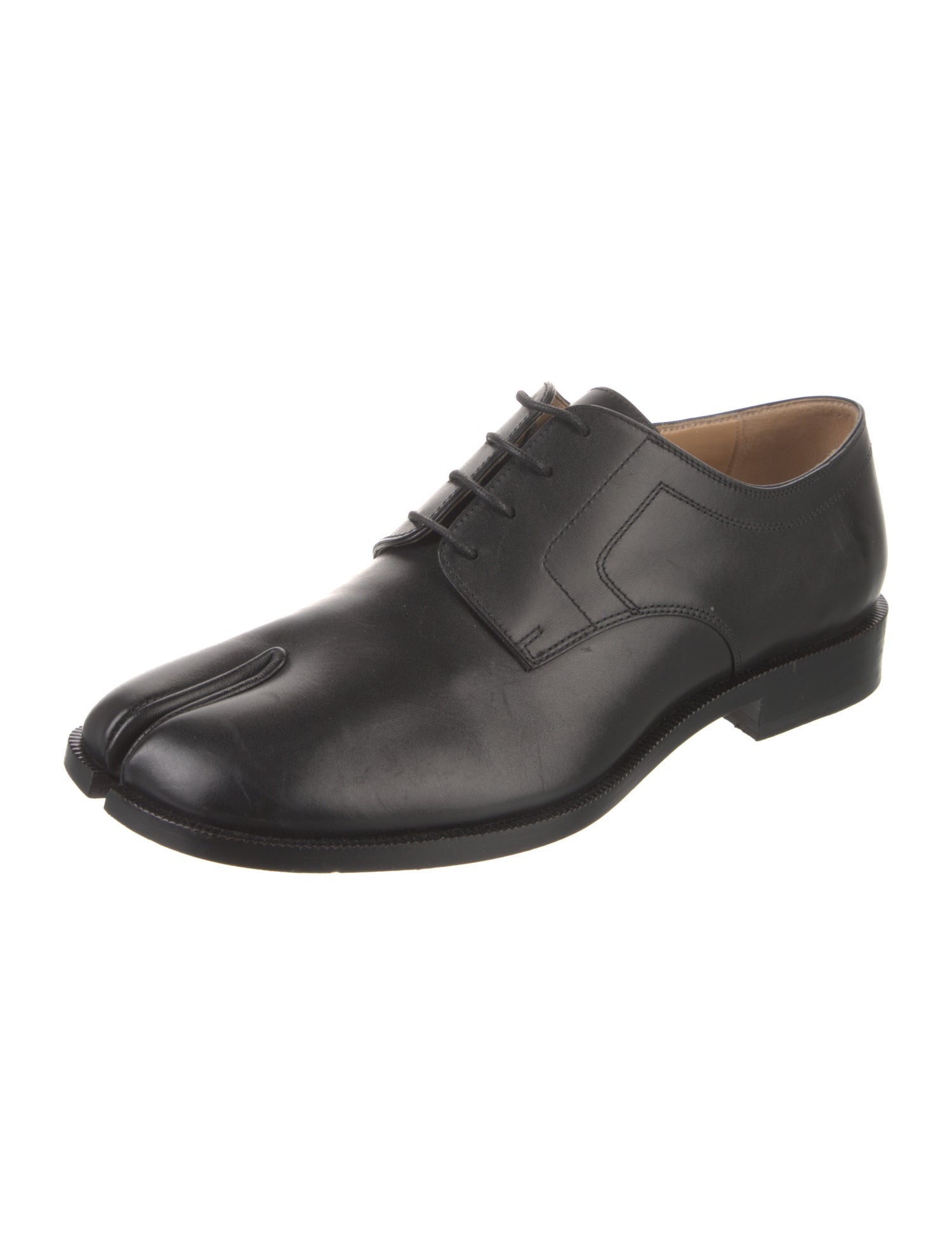 Maison Margiela Leather Derby Shoes