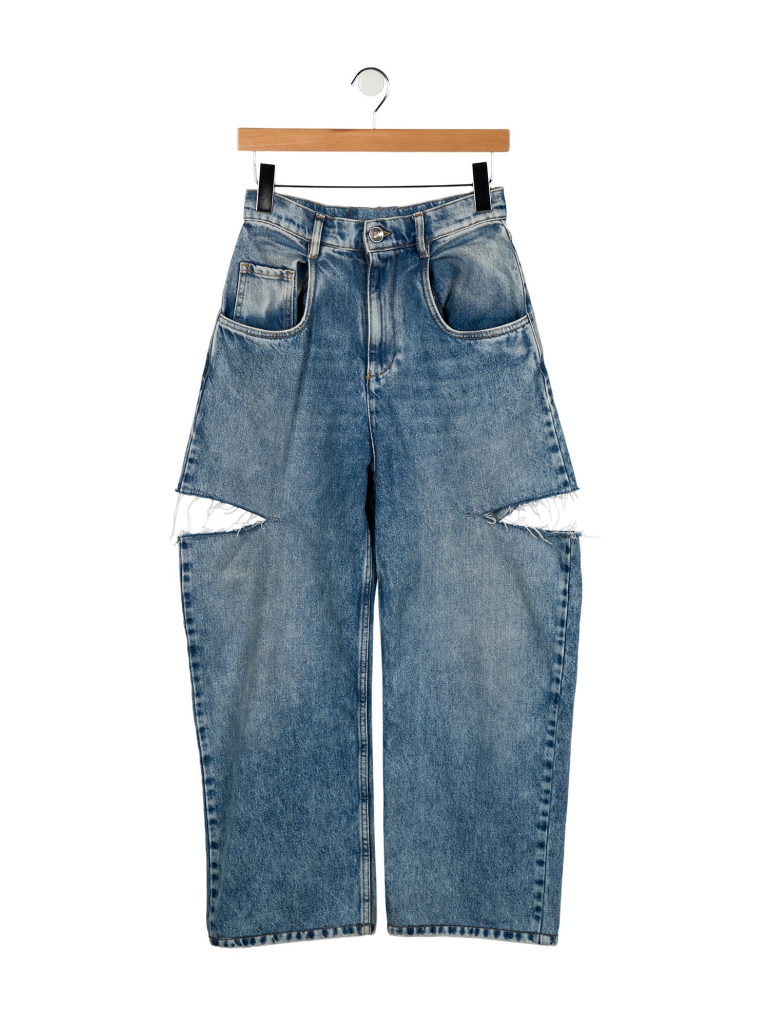 Maison Margiela High-Rise Wide Leg Jeans
