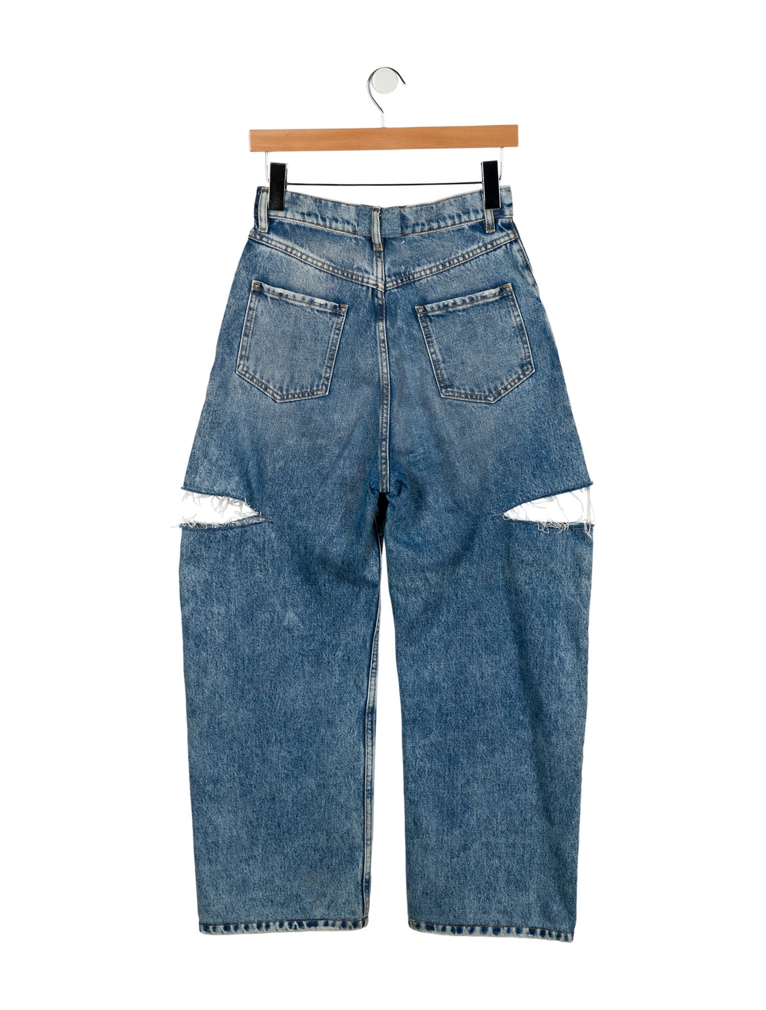 Maison Margiela High-Rise Wide Leg Jeans