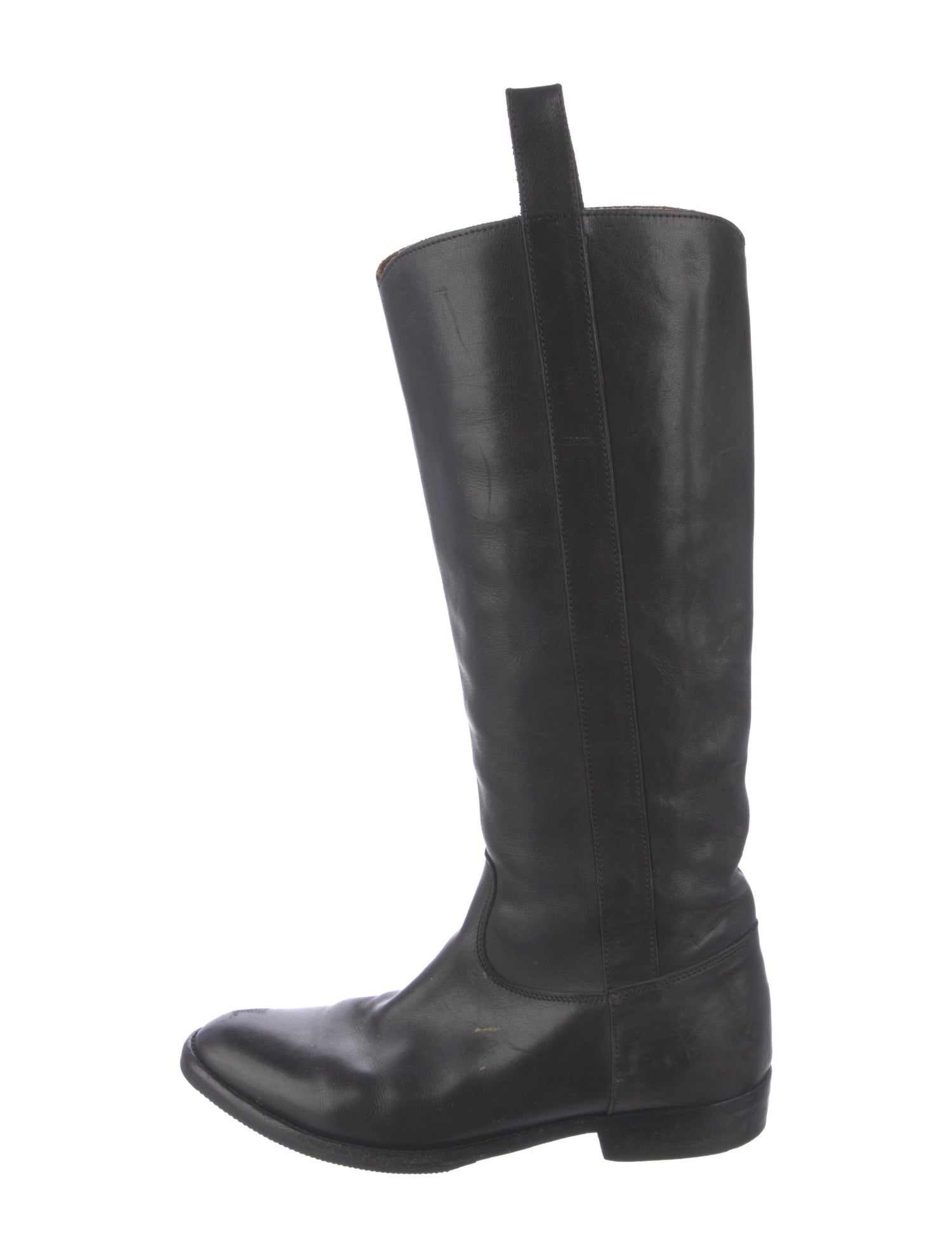 Maison Margiela Leather Riding Boots