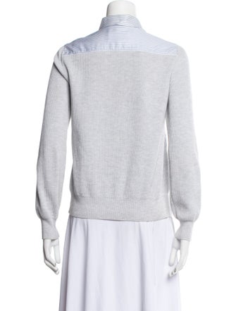 Maison Margiela 2017 Striped Button-Up Top