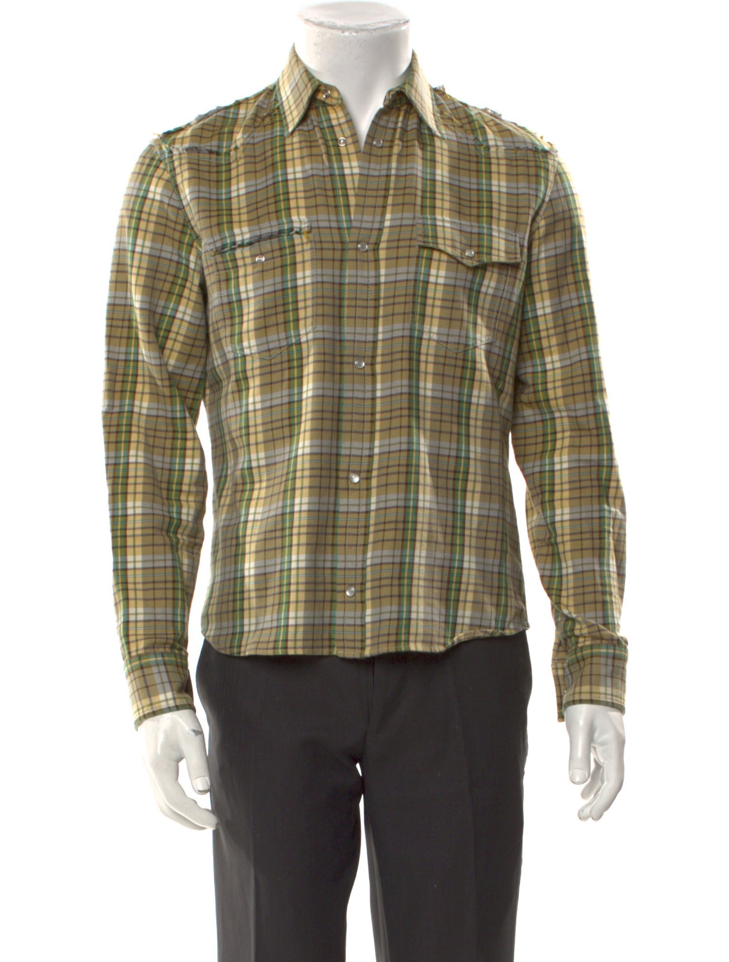 Maison Margiela 2018 Flannel Western Shirt