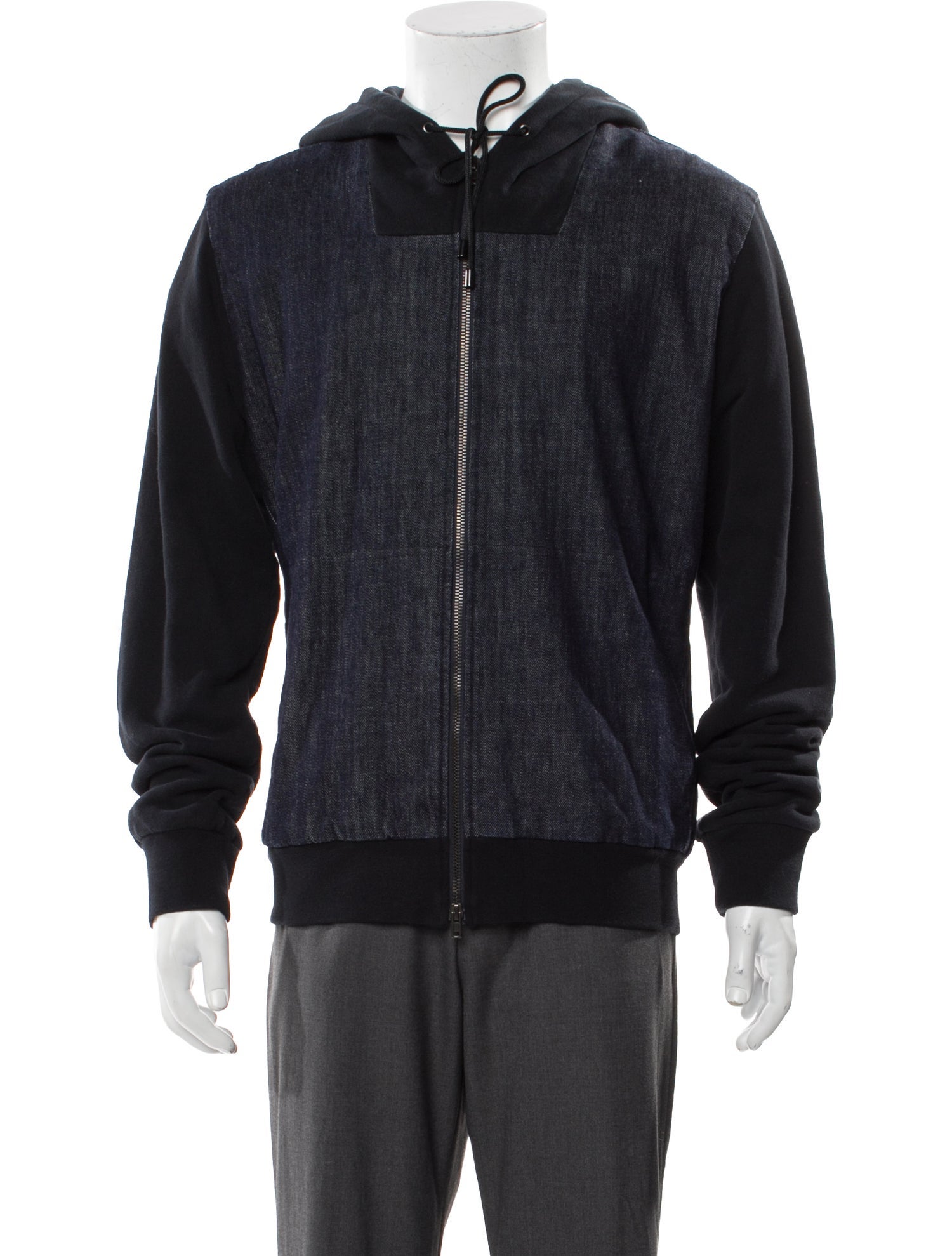 Maison Margiela V-Neck Long Sleeve Hoodie