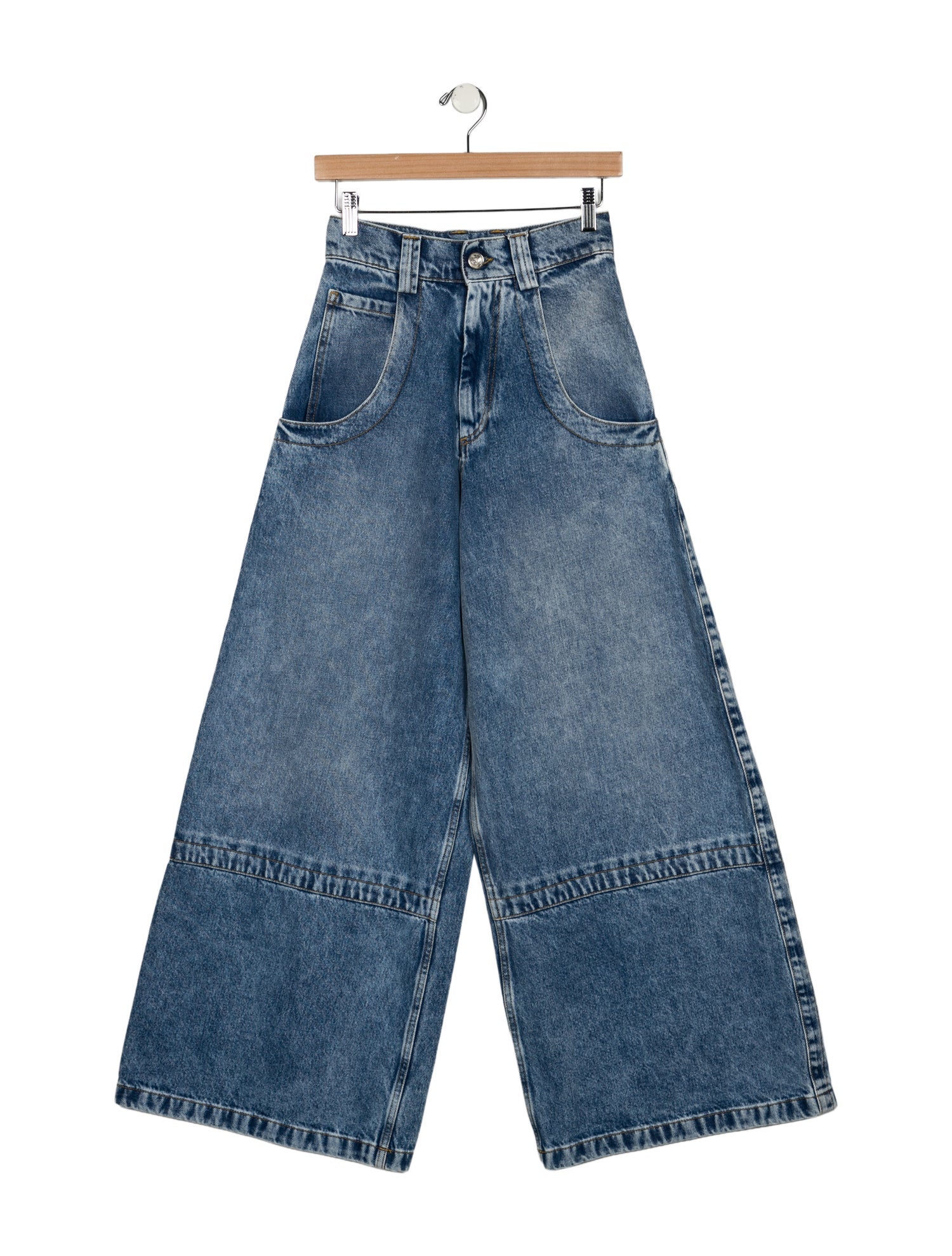 Maison Margiela 2020 Wide Leg Jeans w/ Tags