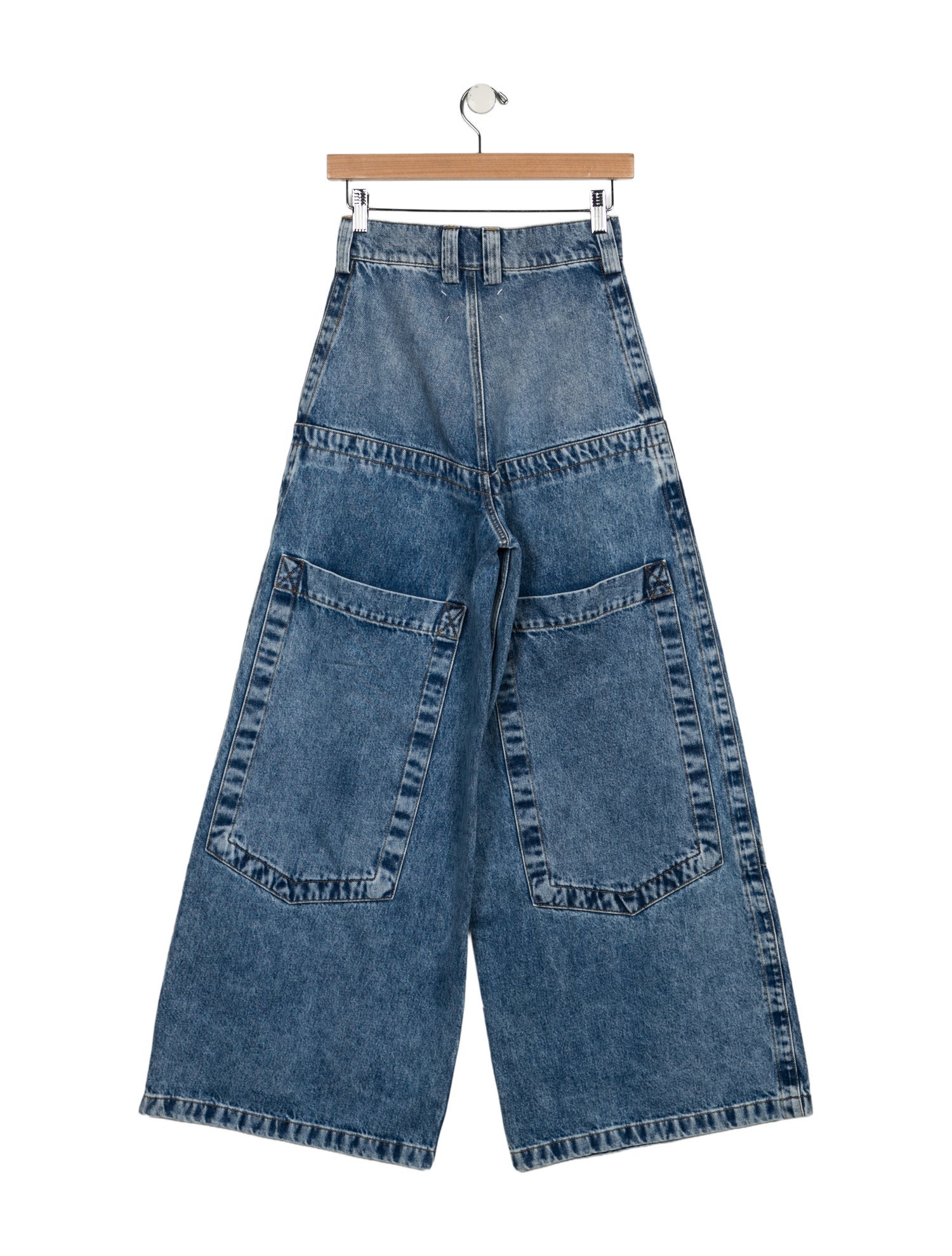 Maison Margiela 2020 Wide Leg Jeans w/ Tags
