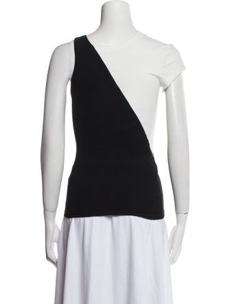 MM6 Maison Margiela 2024 Colorblock Pattern Top
